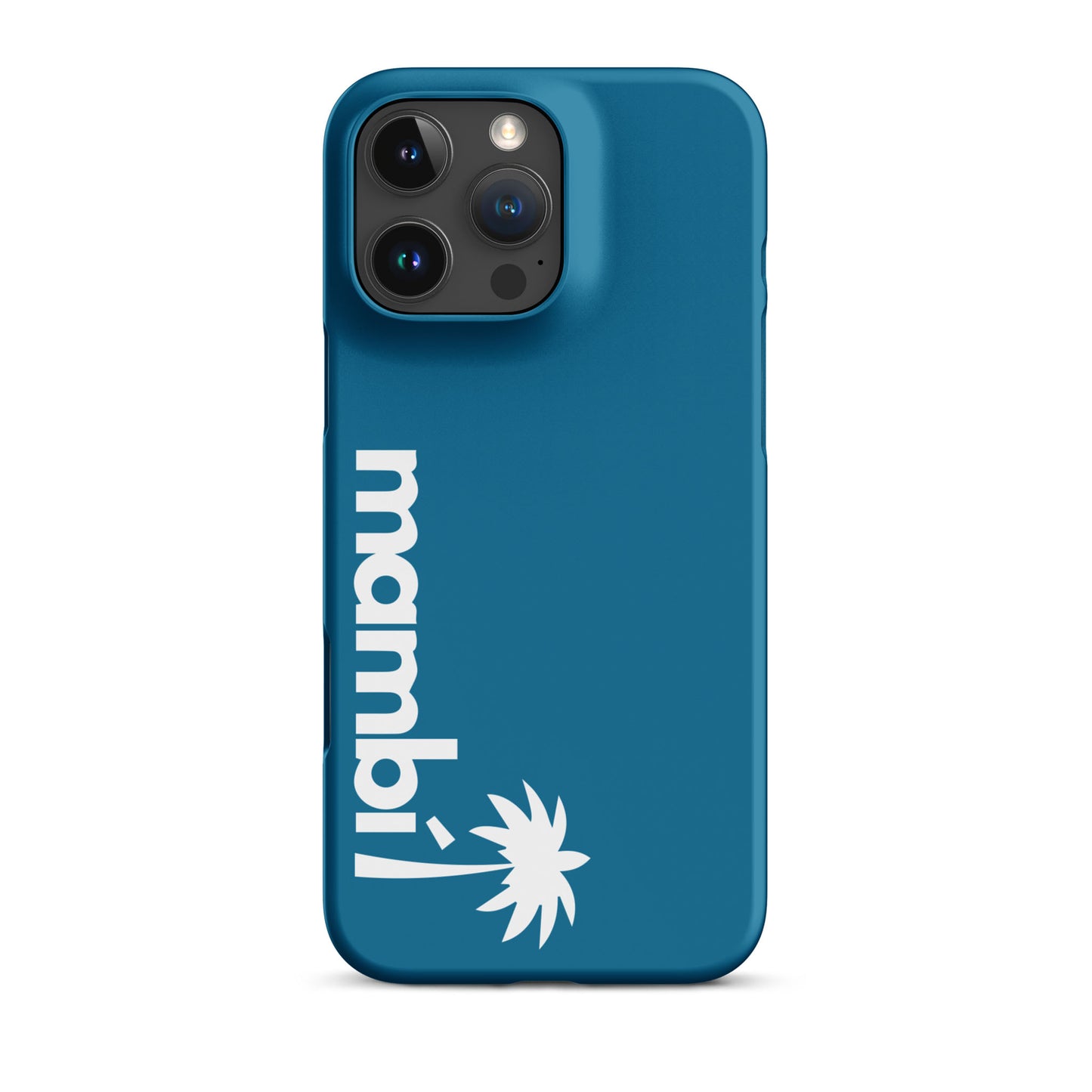 "305" Slim Case for iPhone® | White Logo | Matte Finish