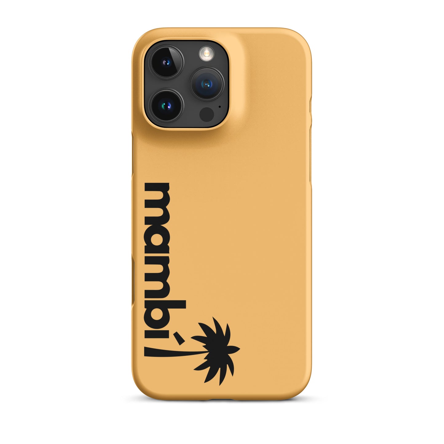 "305" Slim Case for iPhone® | Black Logo | Matte Finish