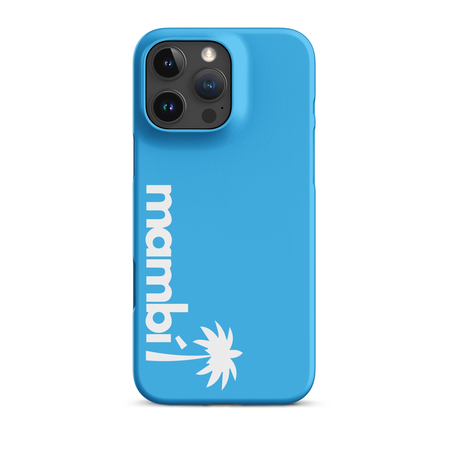 "305" Slim Case for iPhone® | White Logo | Matte Finish