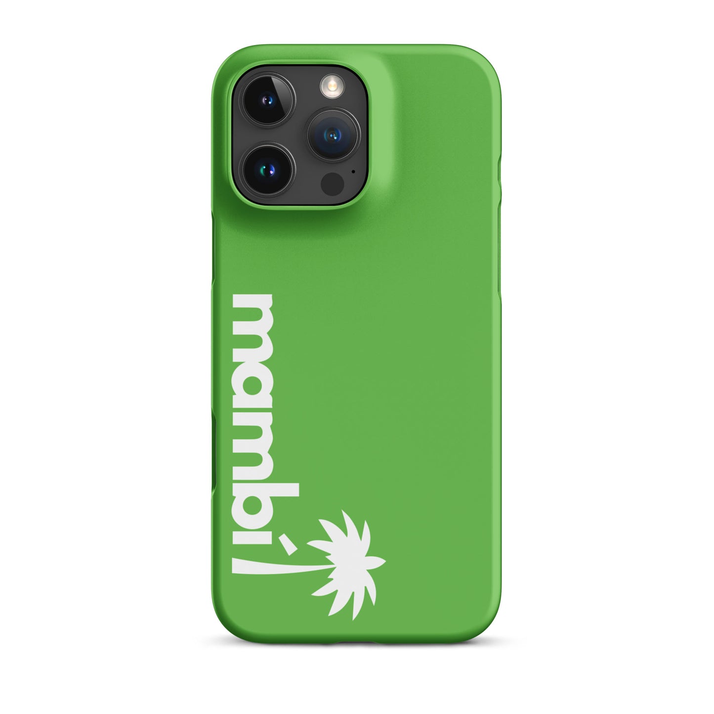 "305" Slim Case for iPhone® | White Logo | Matte Finish