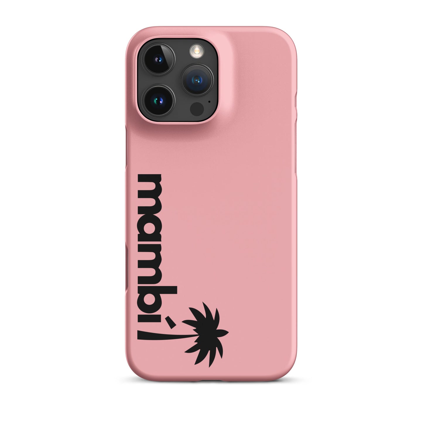 "305" Slim Case for iPhone® | Black Logo | Matte Finish