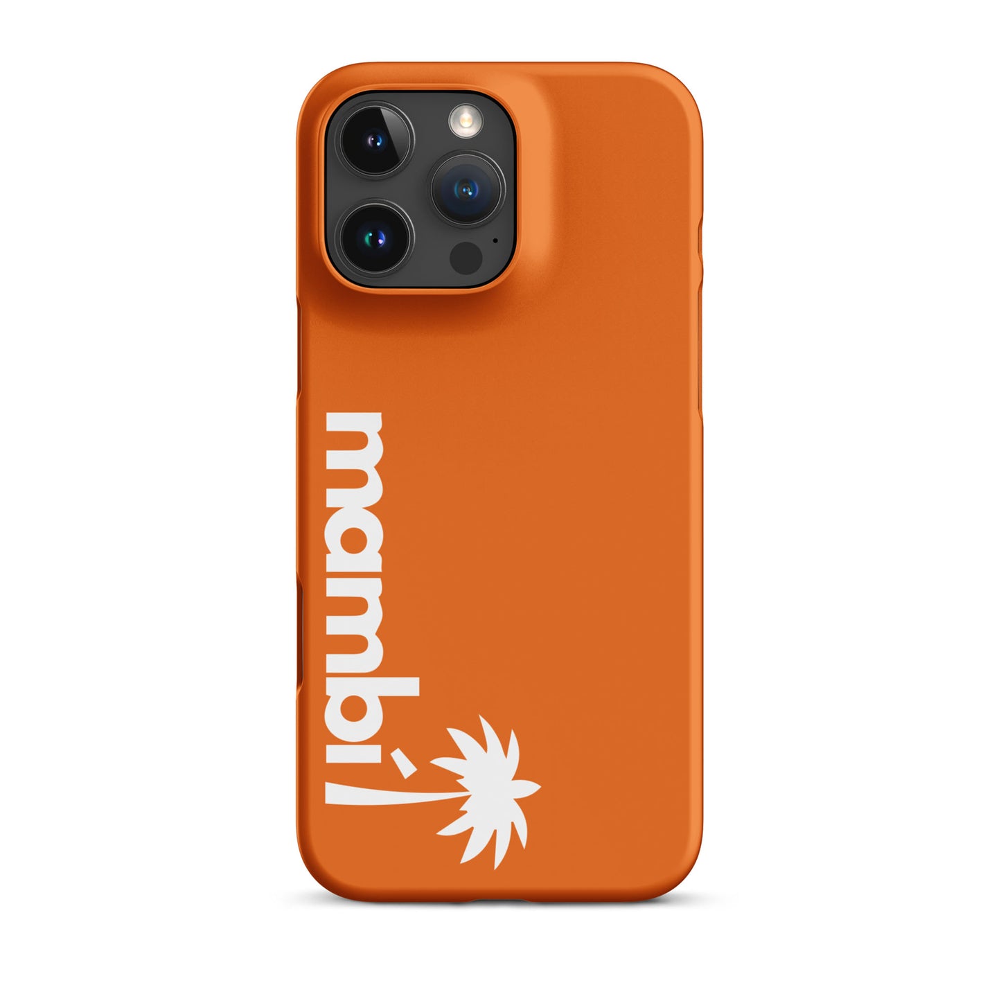 "305" Slim Case for iPhone® | White Logo | Matte Finish