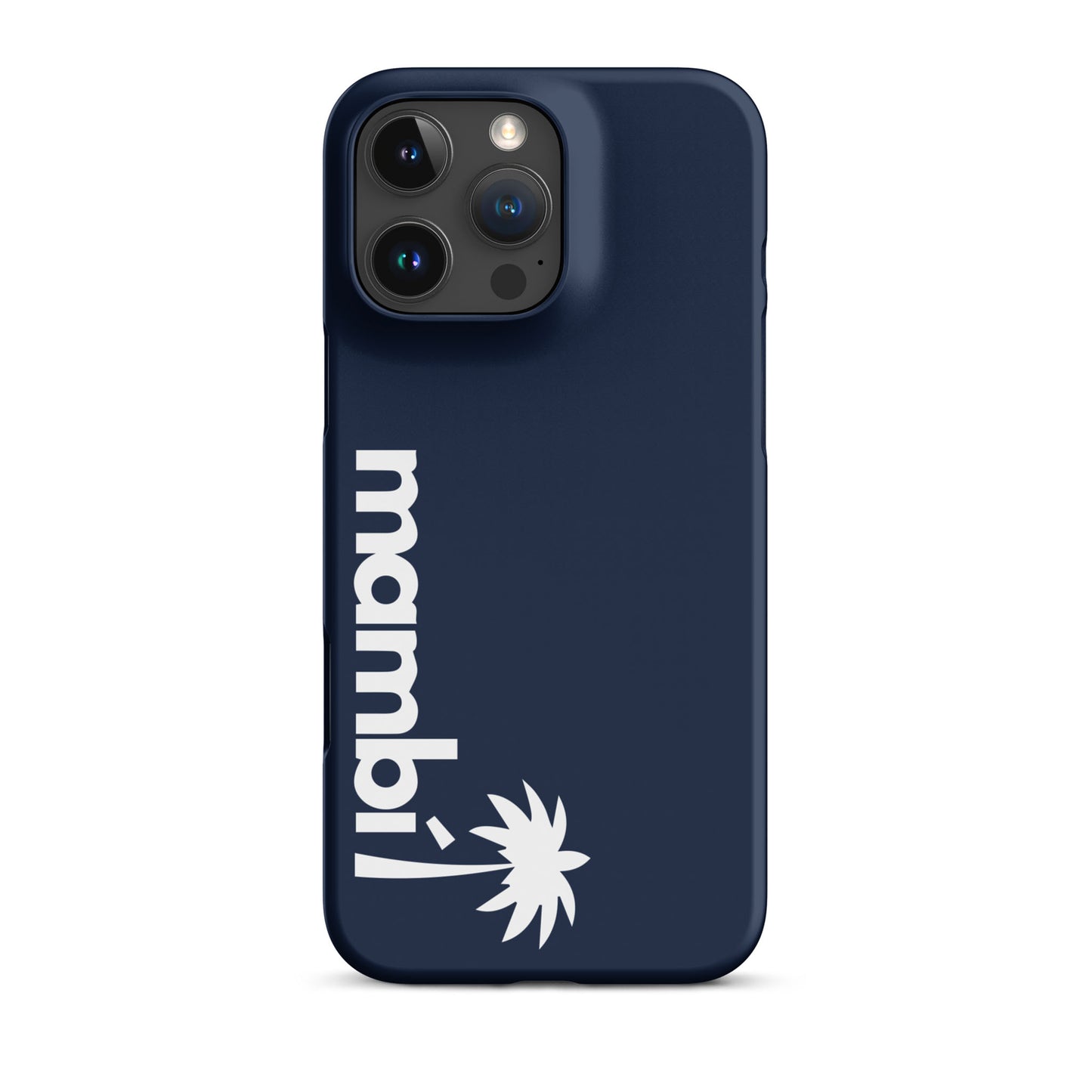 "305" Slim Case for iPhone® | White Logo | Matte Finish