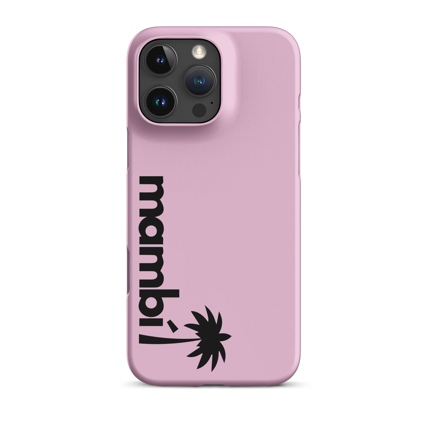 "305" Slim Case for iPhone® | Black Logo | Matte Finish