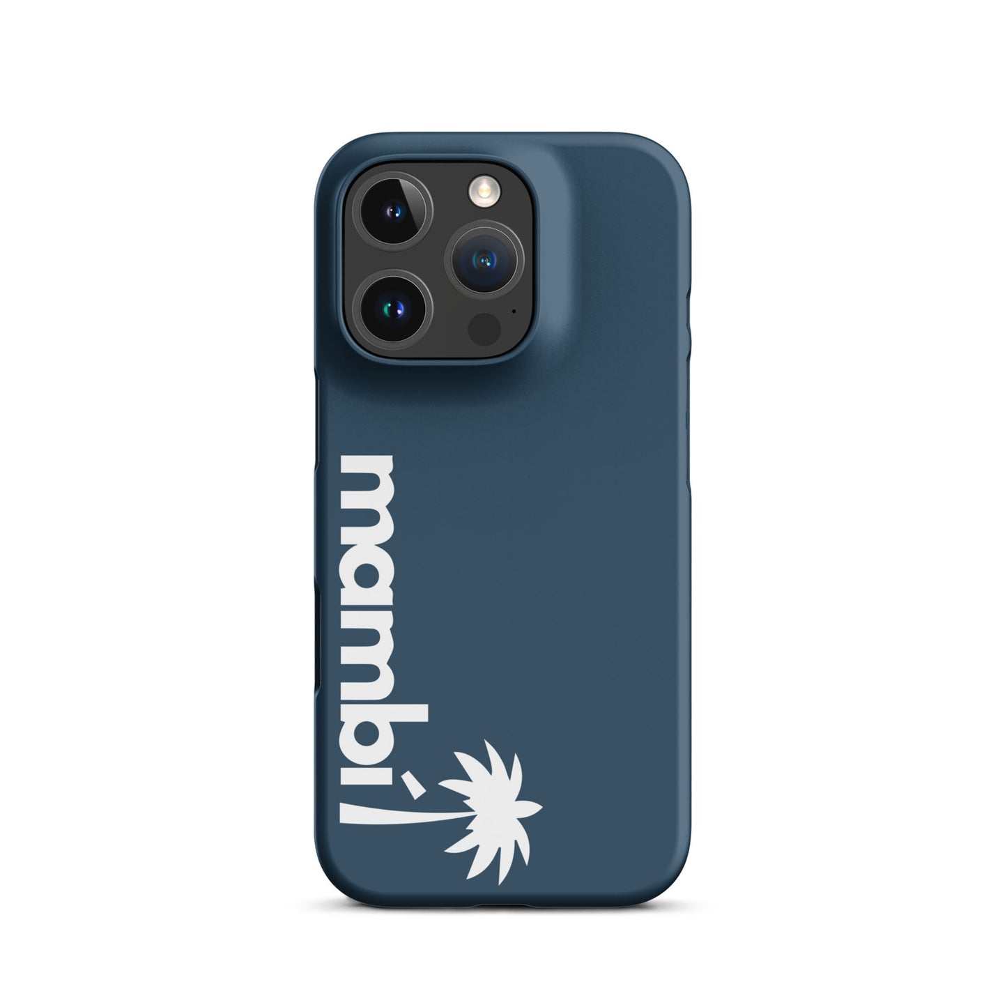 "305" Slim Case for iPhone® | White Logo | Matte Finish