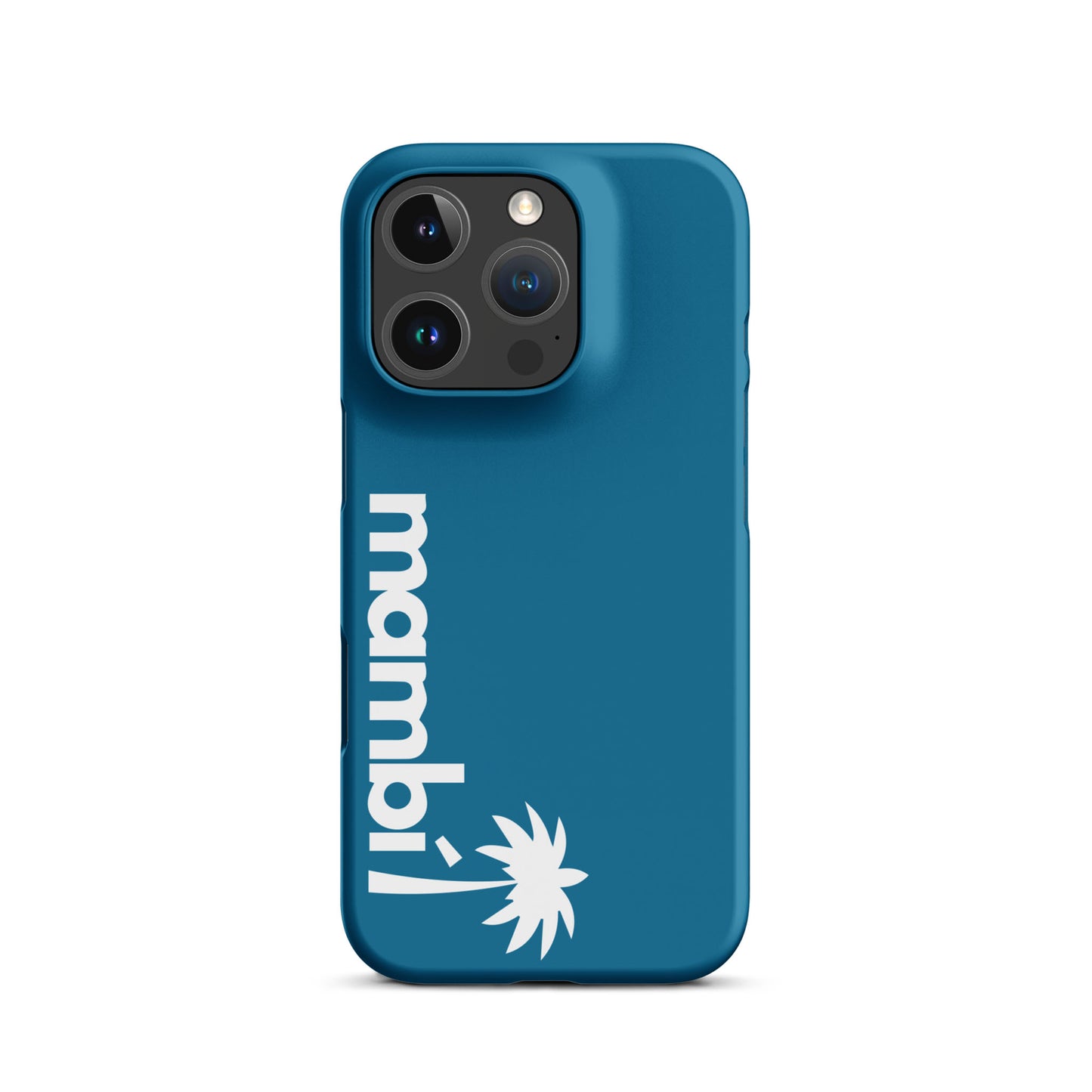 "305" Slim Case for iPhone® | White Logo | Matte Finish