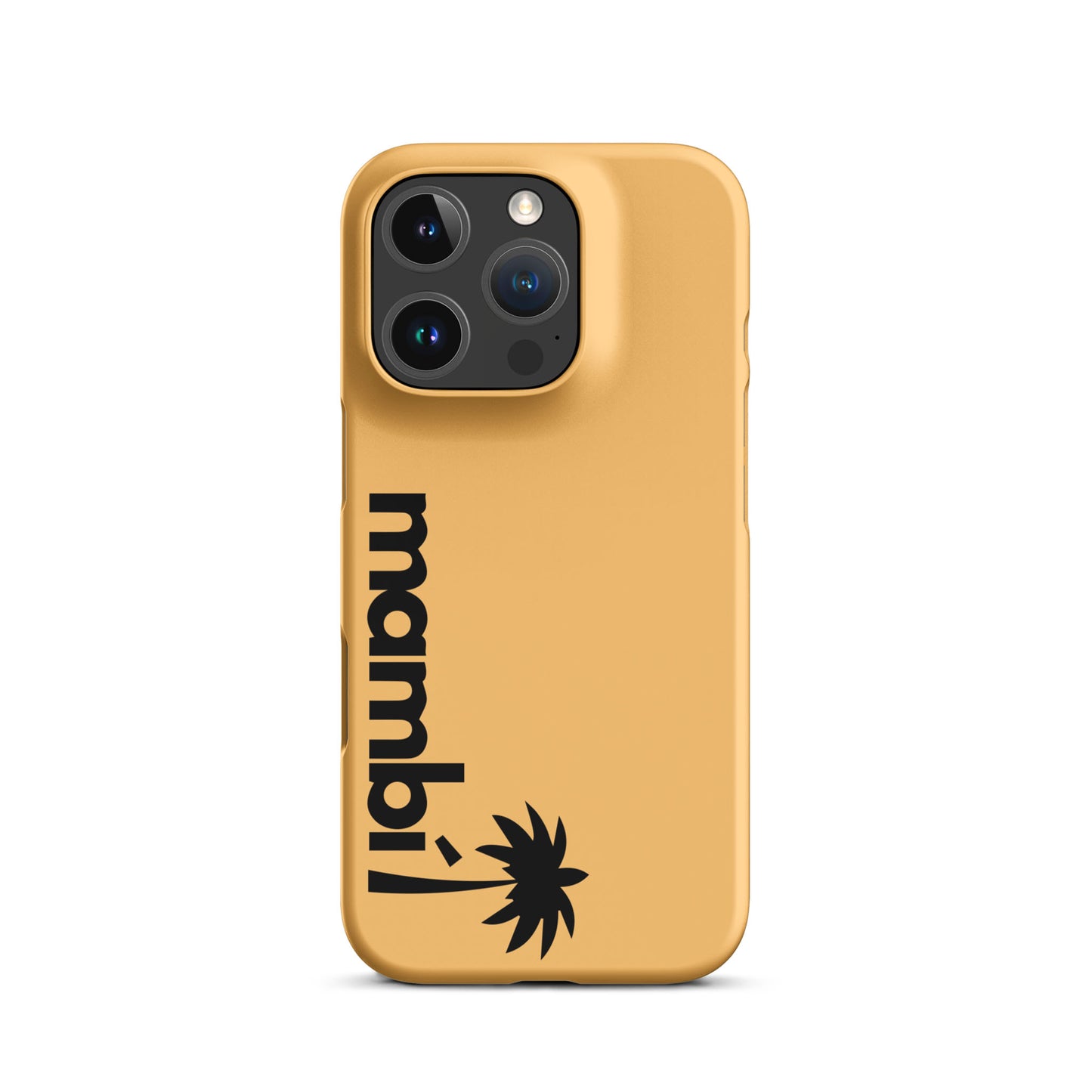 "305" Slim Case for iPhone® | Black Logo | Matte Finish