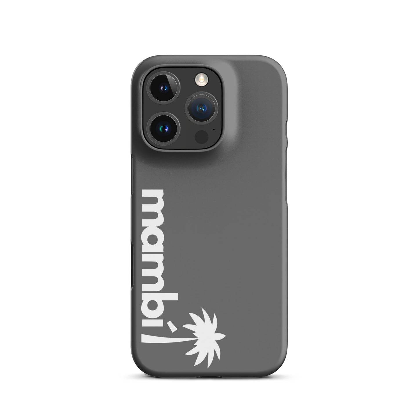 "305" Slim Case for iPhone® | White Logo | Matte Finish