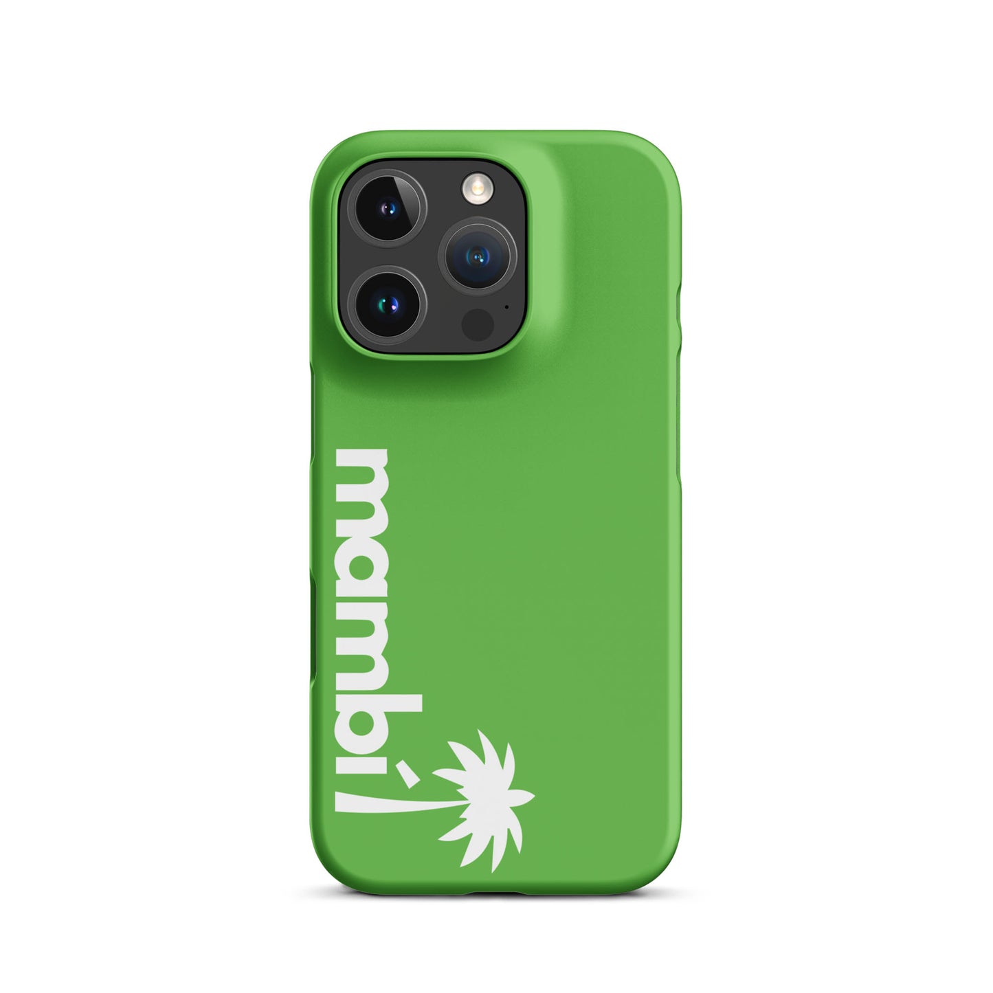 "305" Slim Case for iPhone® | White Logo | Matte Finish