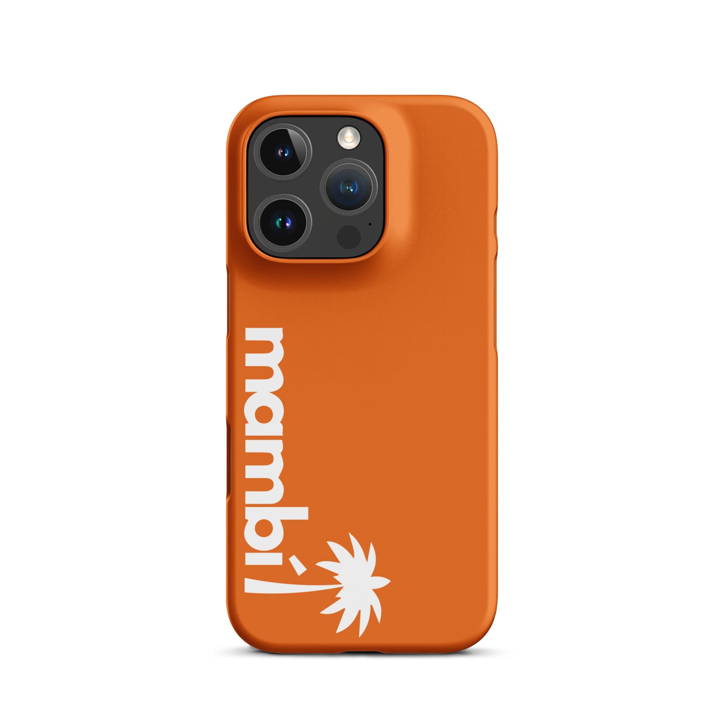 "305" Slim Case for iPhone® | White Logo | Matte Finish