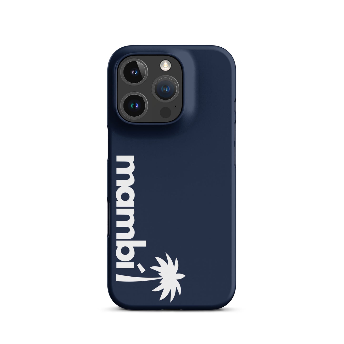 "305" Slim Case for iPhone® | White Logo | Matte Finish