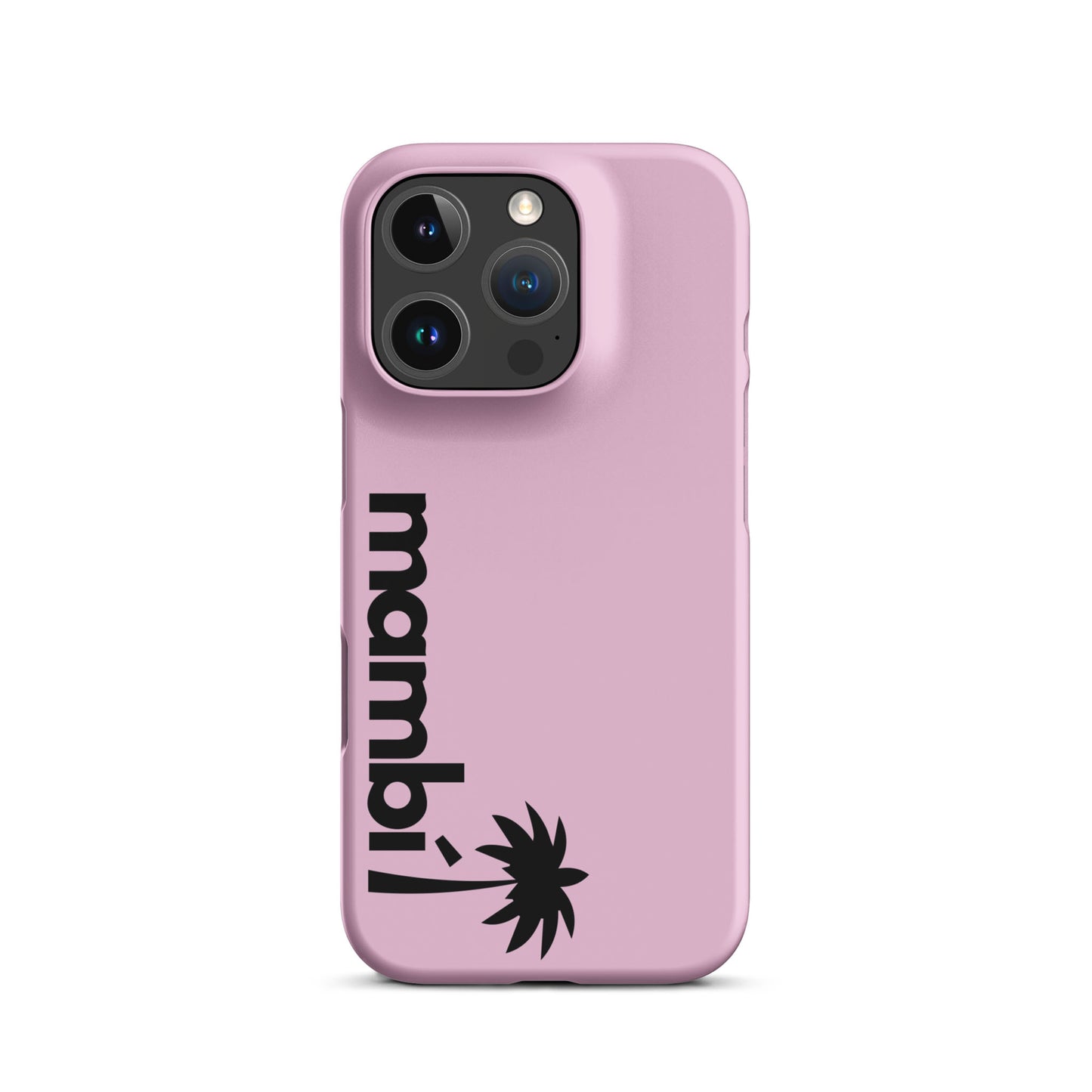 "305" Slim Case for iPhone® | Black Logo | Matte Finish