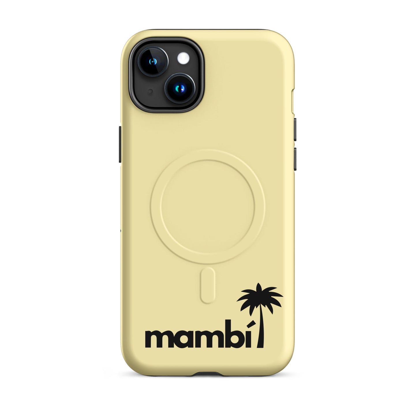 "908" Heavy-Duty MagSafe® Case for iPhone® | Black Logo | Matte Finish