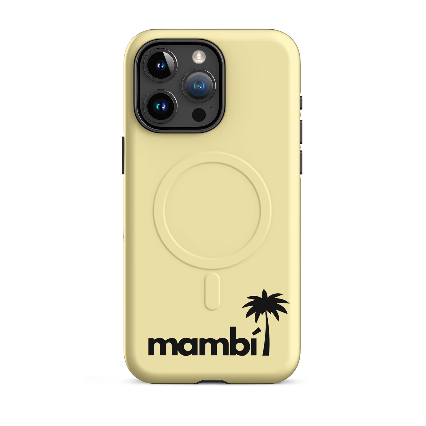 "908" Heavy-Duty MagSafe® Case for iPhone® | Black Logo | Matte Finish