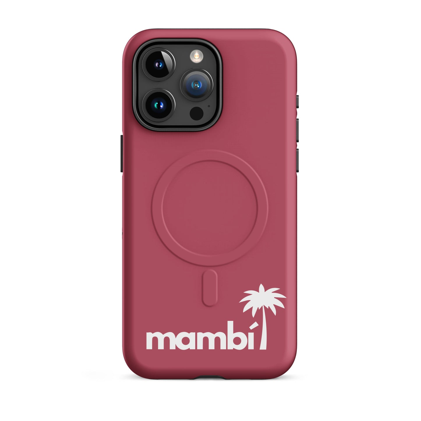 "908" Heavy-Duty MagSafe® Case for iPhone® | White Logo | Matte Finish