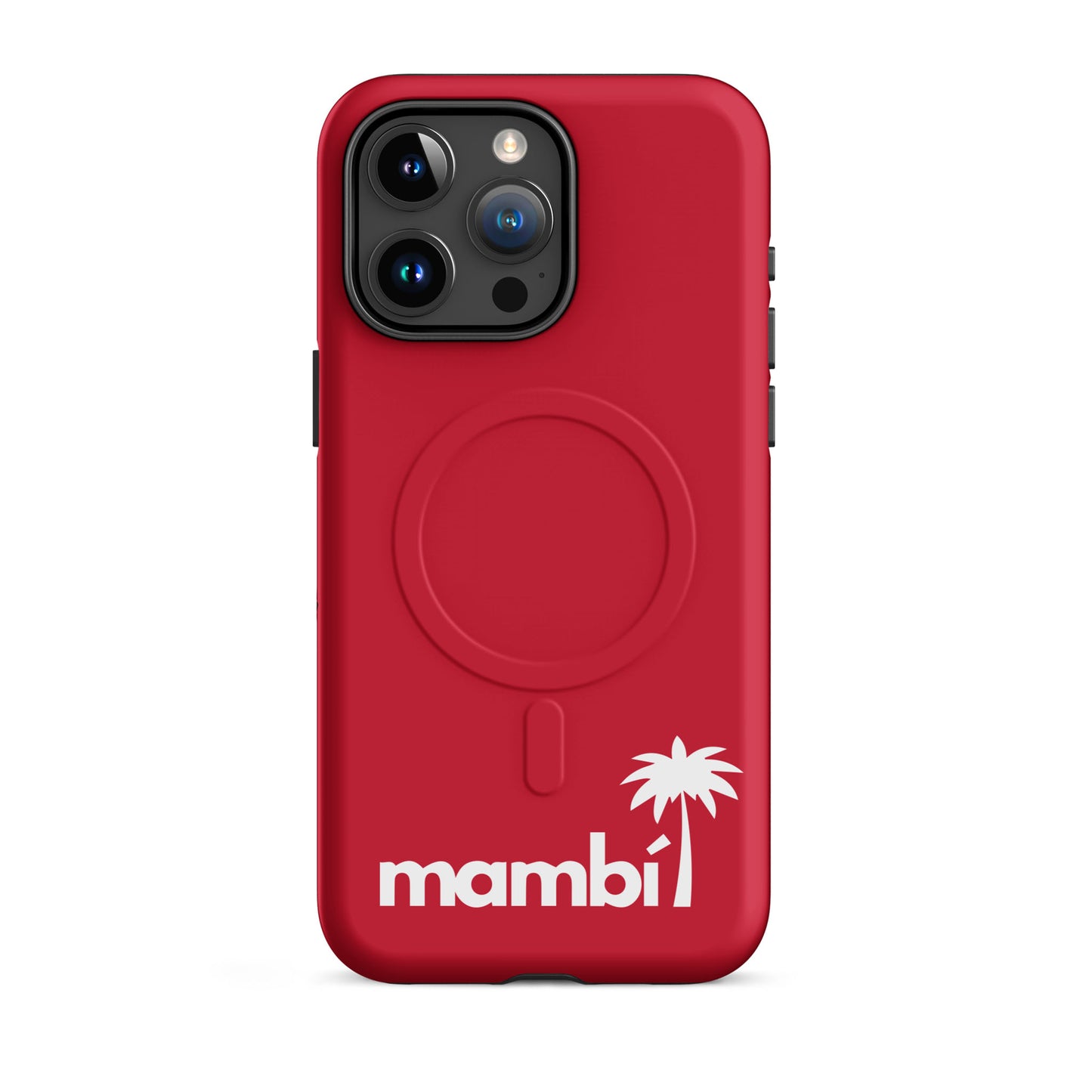 "908" Heavy-Duty MagSafe® Case for iPhone® | White Logo | Matte Finish