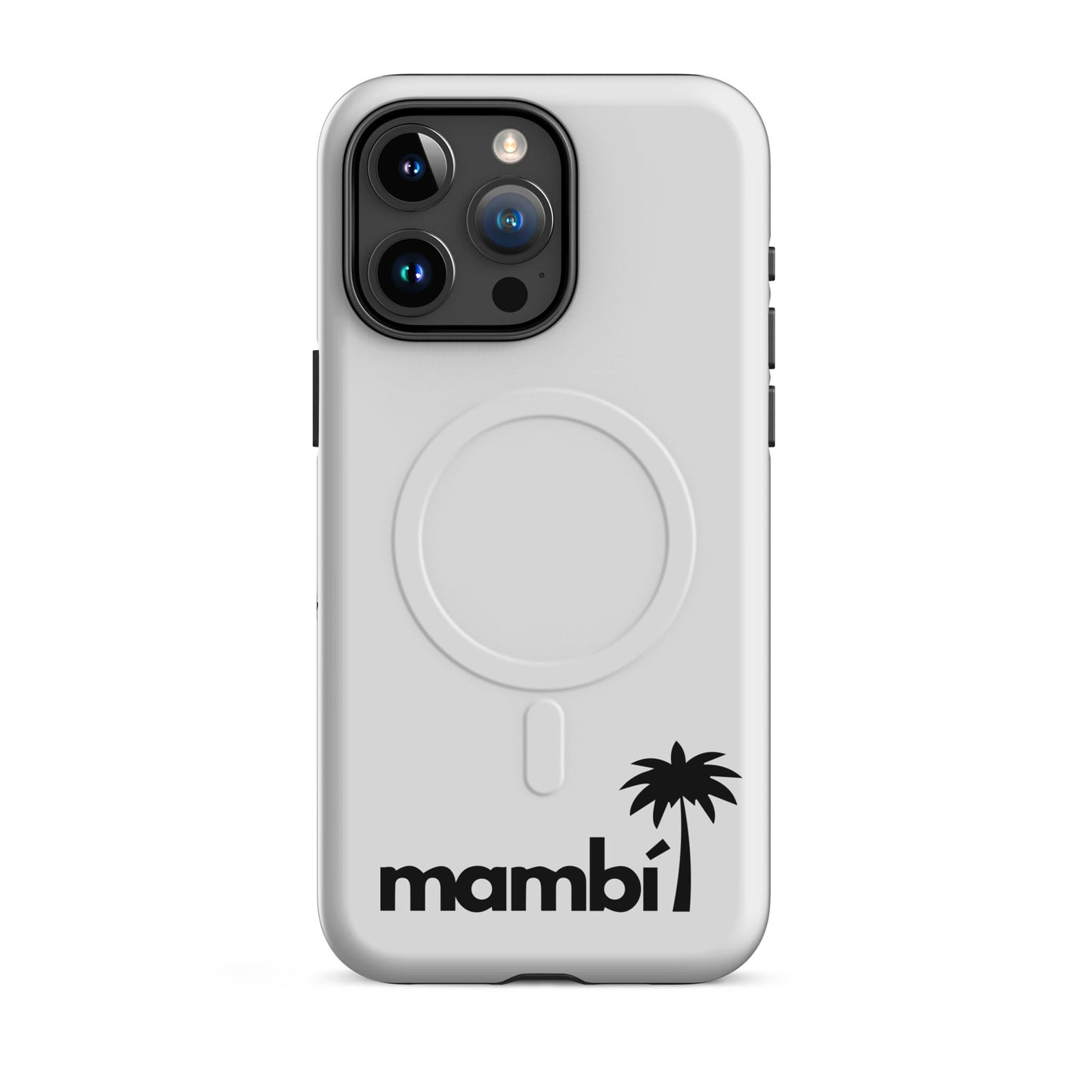 "908" Heavy-Duty MagSafe® Case for iPhone® | Black Logo | Matte Finish