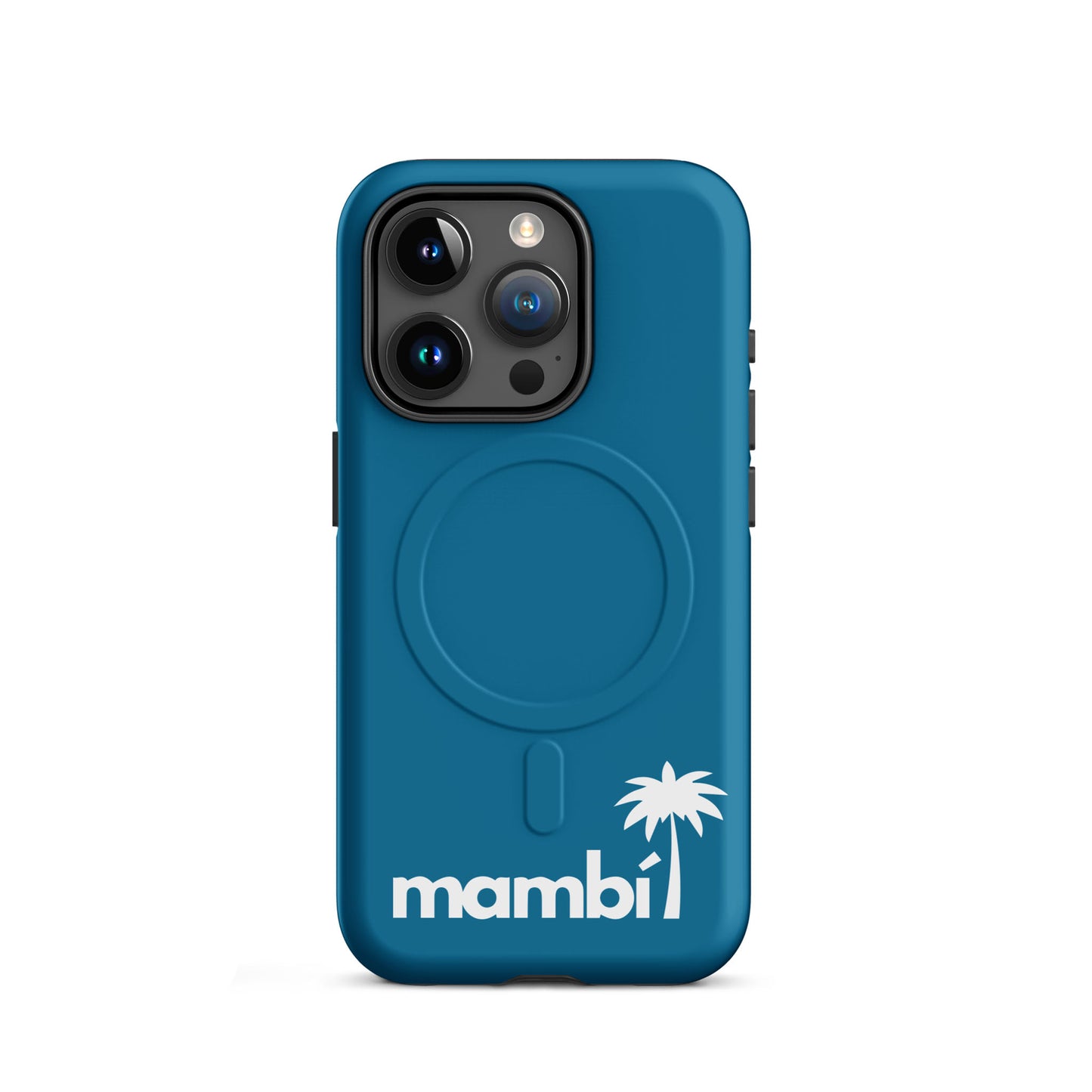 "908" Heavy-Duty MagSafe® Case for iPhone® | White Logo | Matte Finish