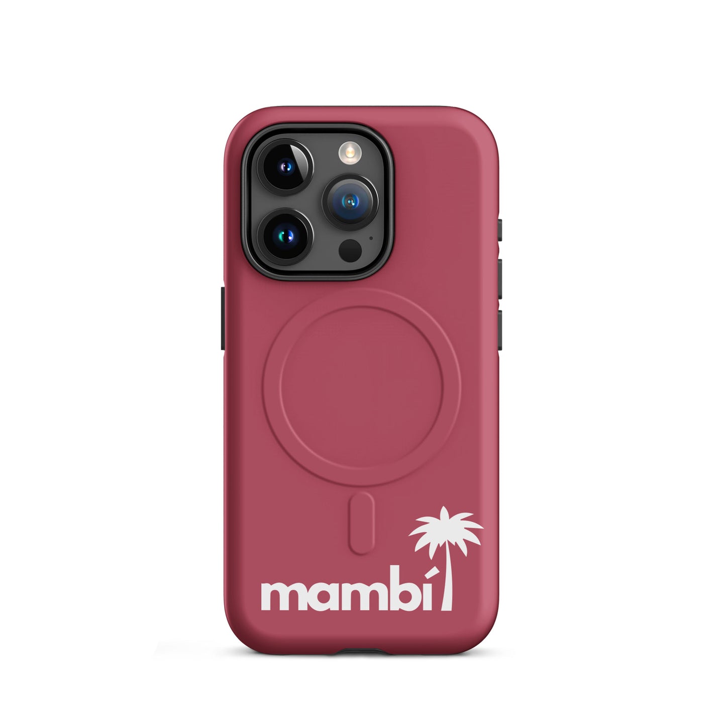"908" Heavy-Duty MagSafe® Case for iPhone® | White Logo | Matte Finish