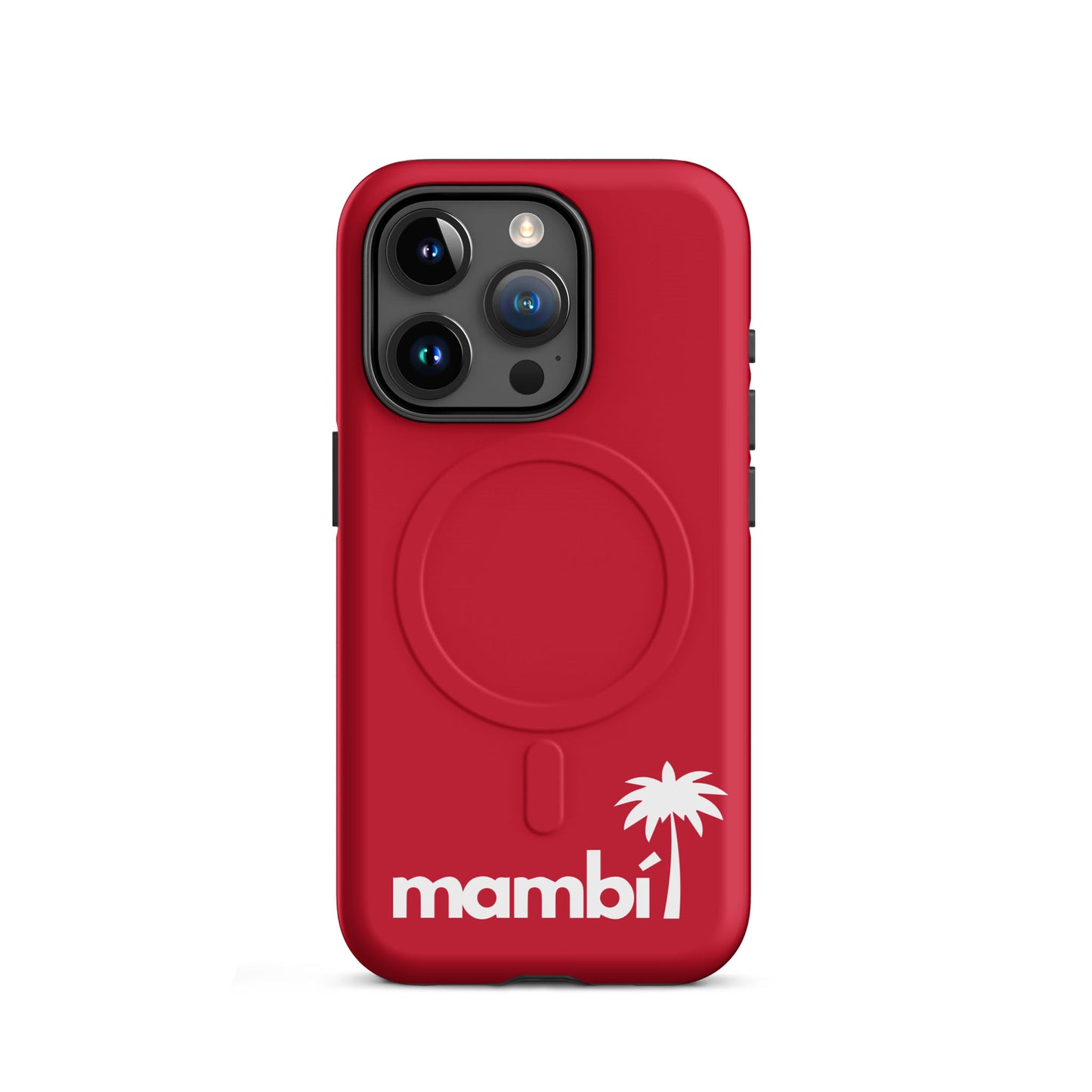 "908" Heavy-Duty MagSafe® Case for iPhone® | White Logo | Matte Finish