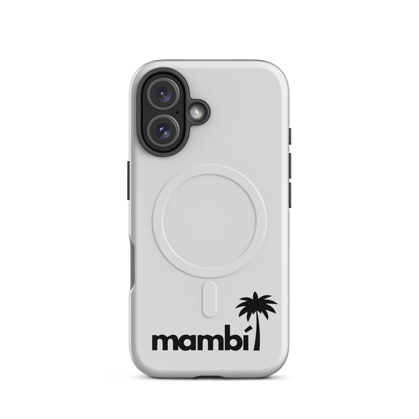 "908" Heavy-Duty MagSafe® Case for iPhone® | Black Logo | Matte Finish