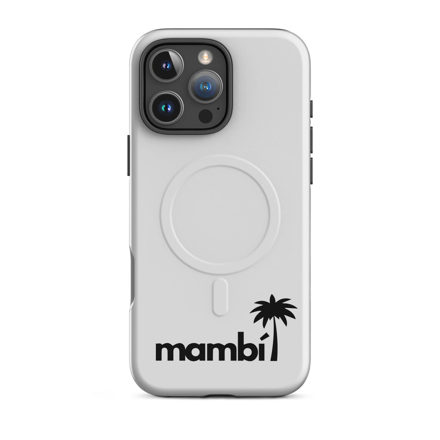 "908" Heavy-Duty MagSafe® Case for iPhone® | Black Logo | Matte Finish