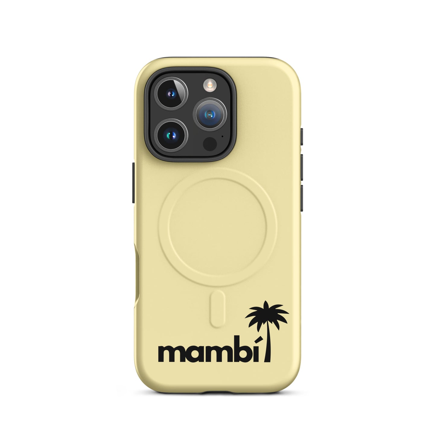 "908" Heavy-Duty MagSafe® Case for iPhone® | Black Logo | Matte Finish