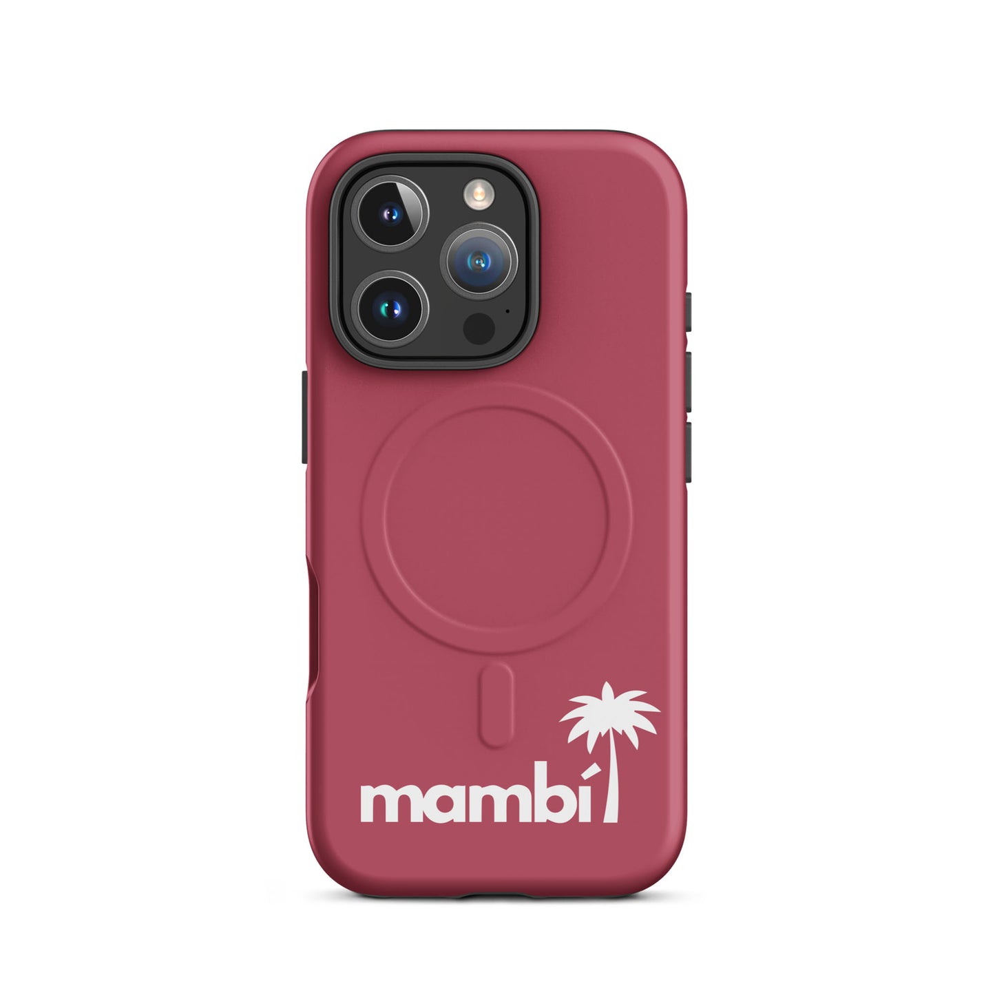 "908" Heavy-Duty MagSafe® Case for iPhone® | White Logo | Matte Finish