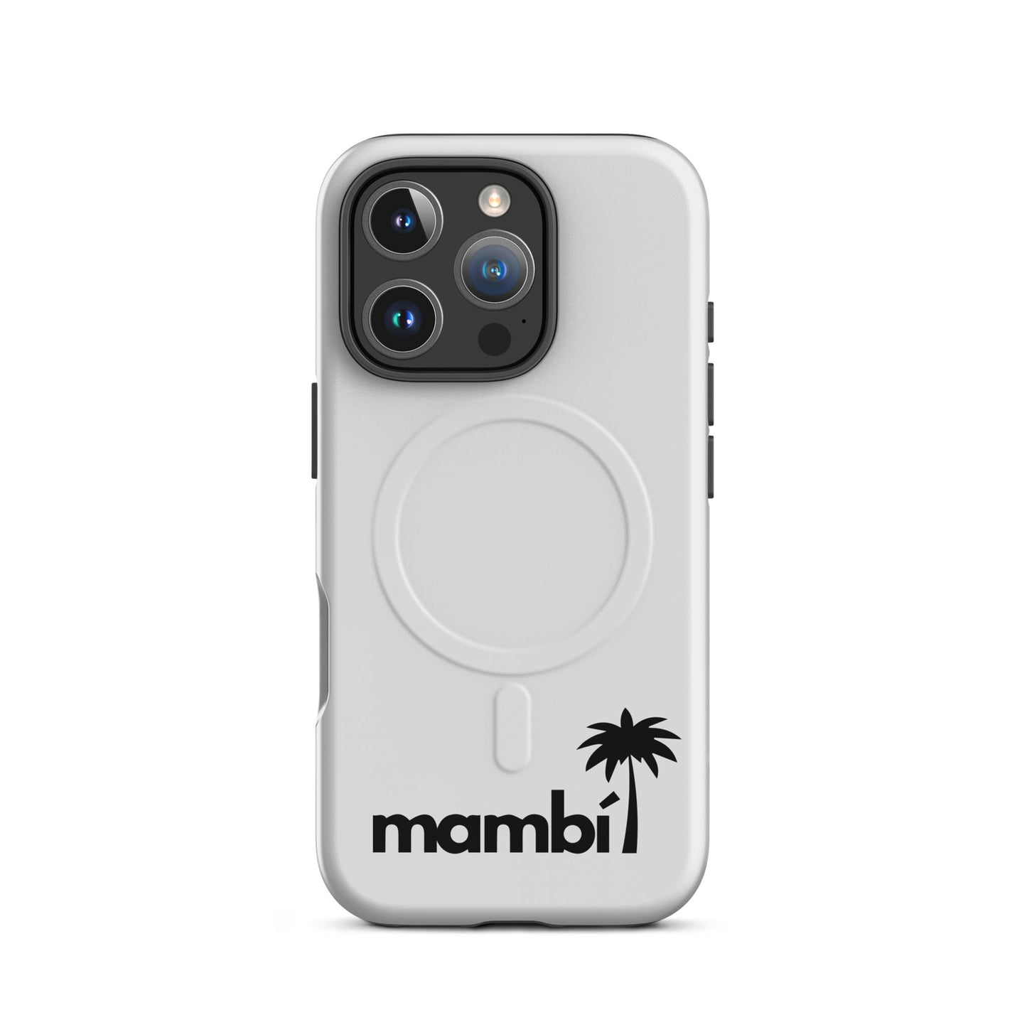 "908" Heavy-Duty MagSafe® Case for iPhone® | Black Logo | Matte Finish
