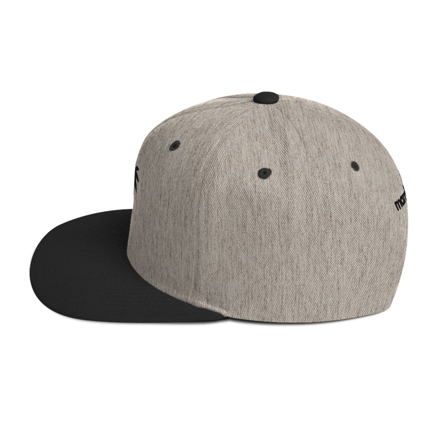 “Andy” Structured Snapback Cap