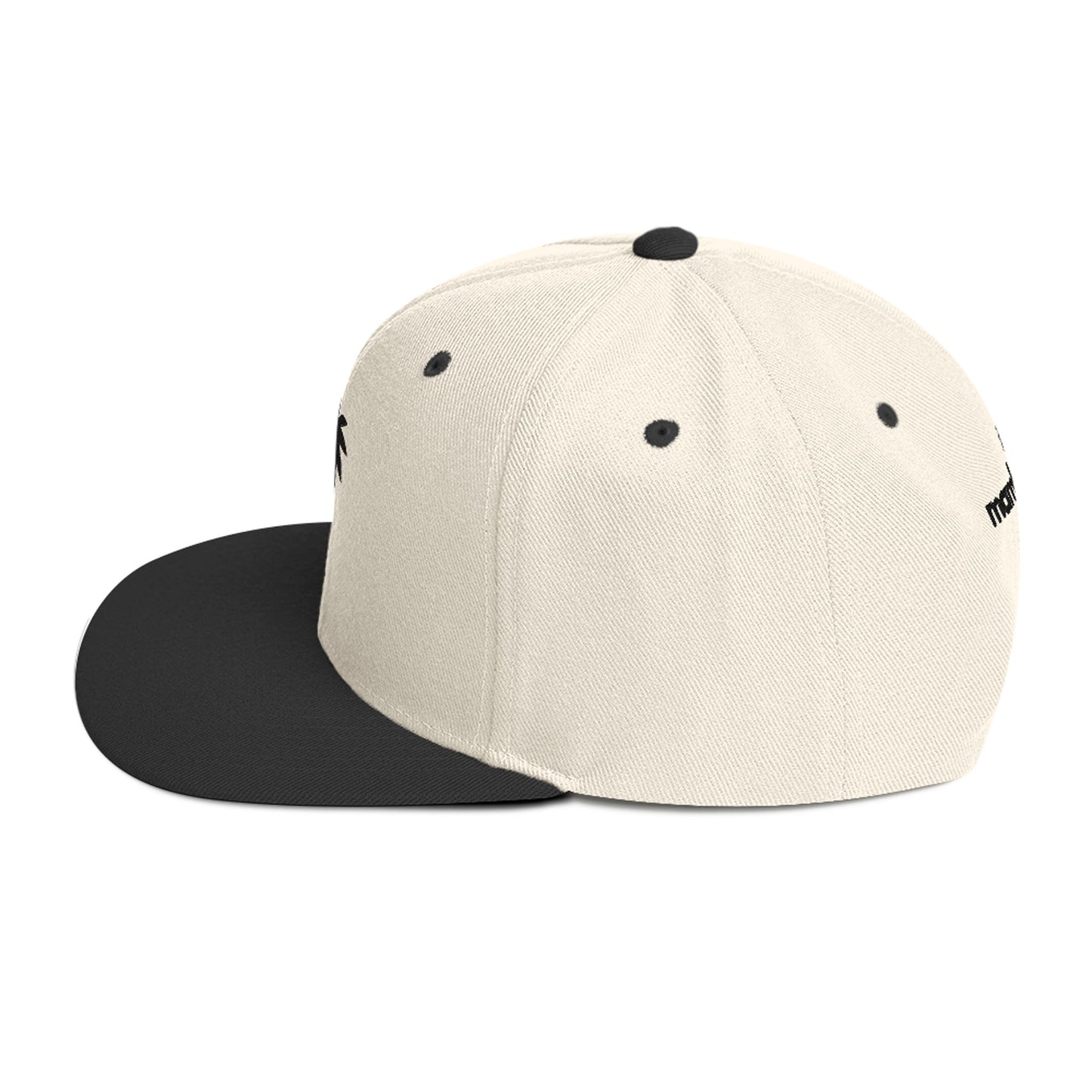“Andy” Structured Snapback Cap
