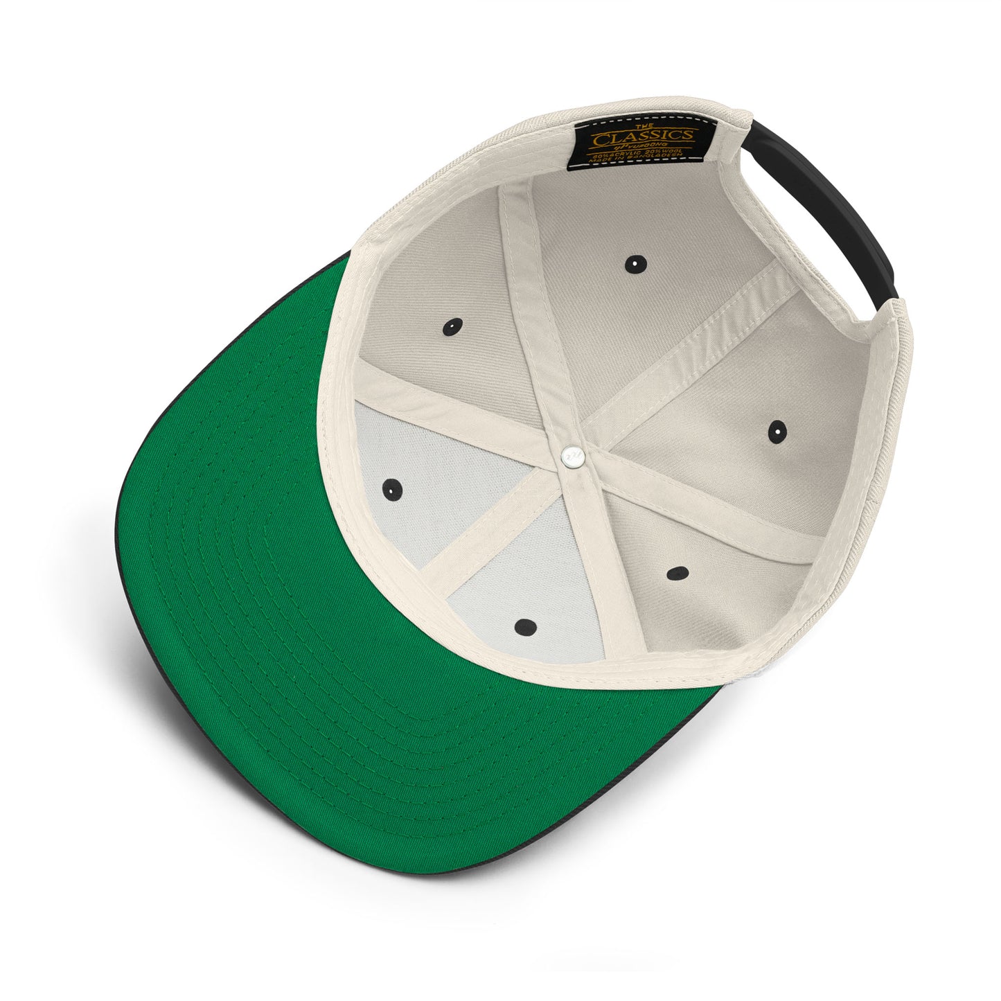 “Andy” Structured Snapback Cap
