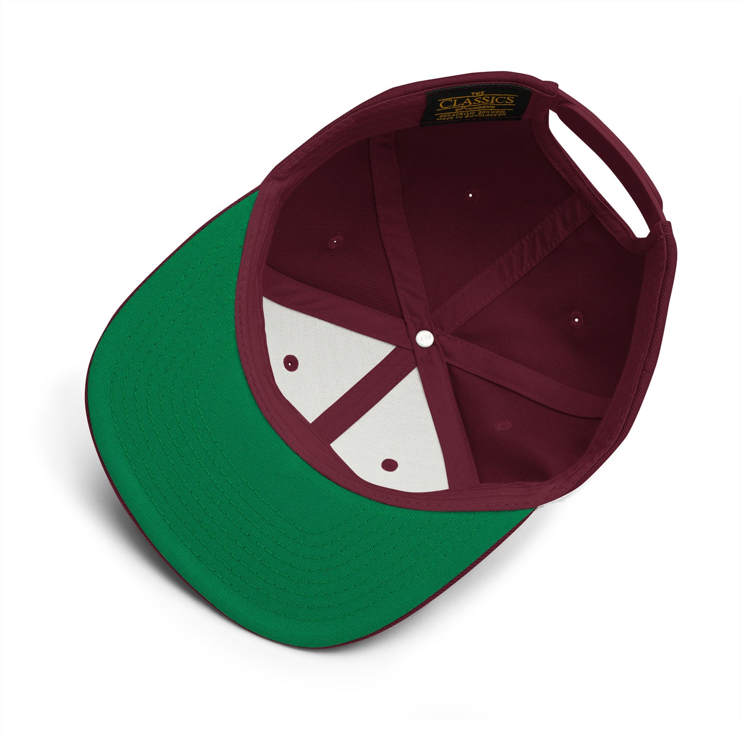 “Andy” Structured Snapback Cap