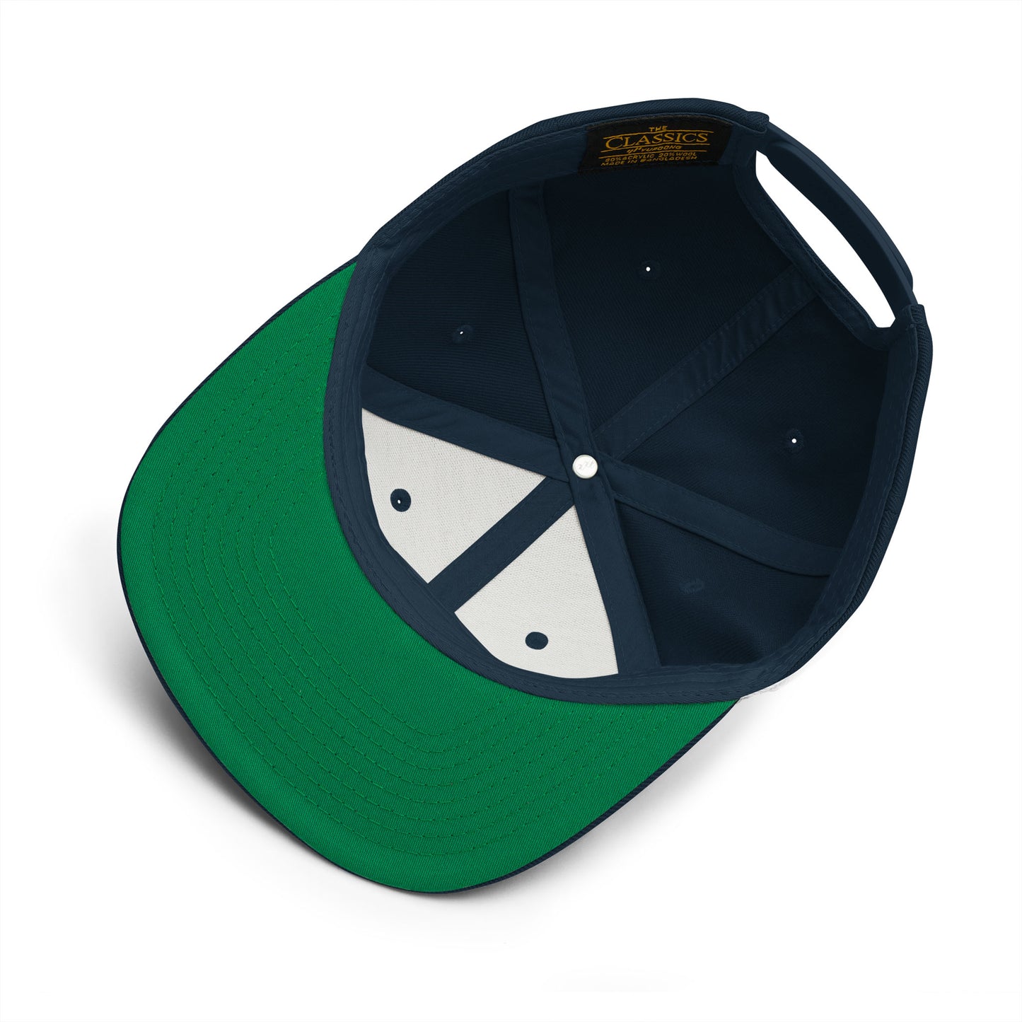 “Andy” Structured Snapback Cap