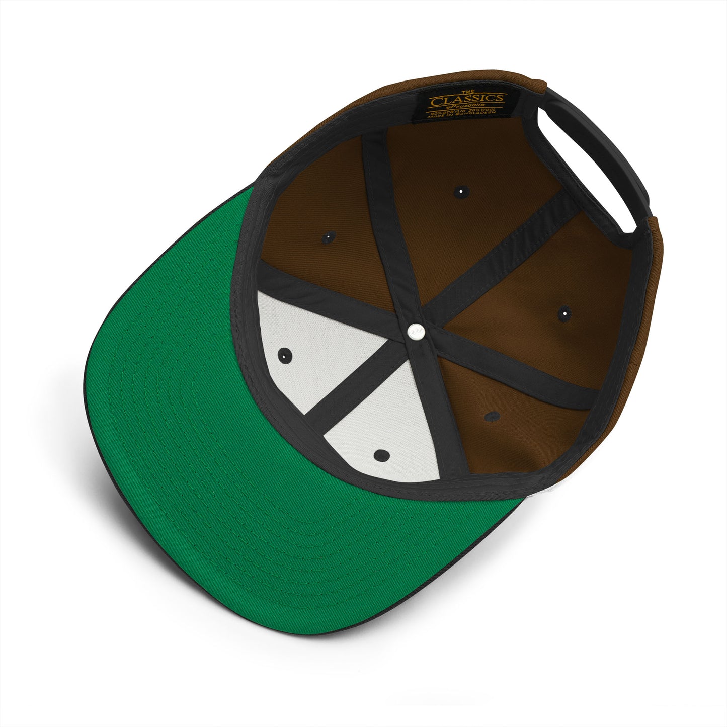 “Andy” Structured Snapback Cap