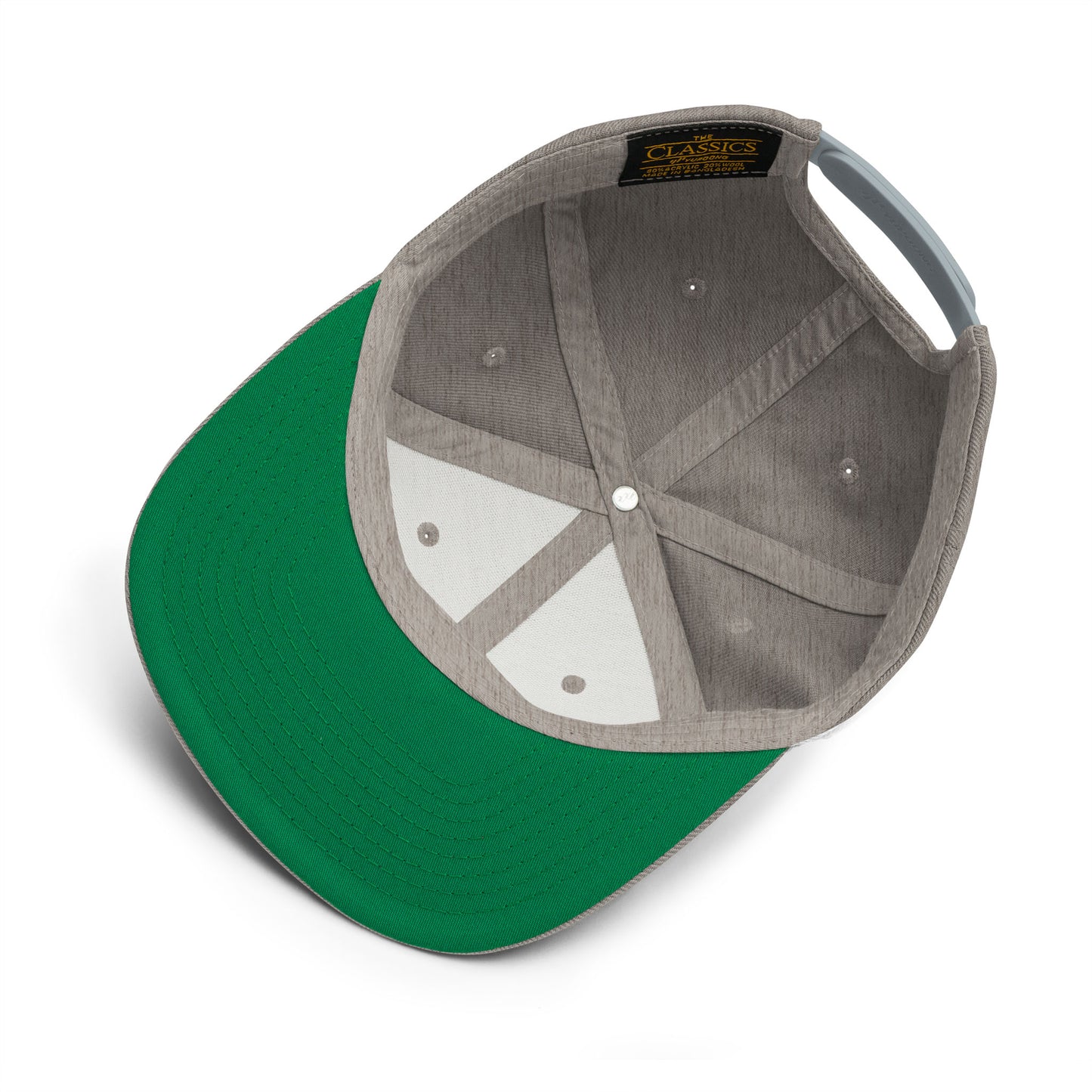 “Andy” Structured Snapback Cap