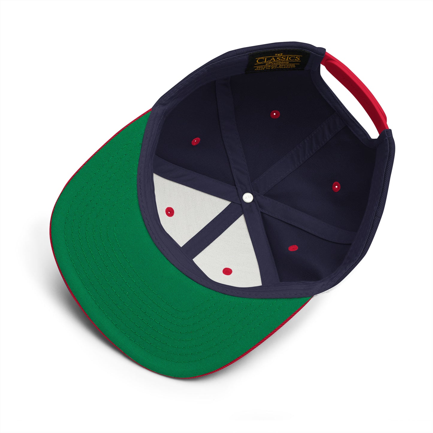 “Andy” Structured Snapback Cap