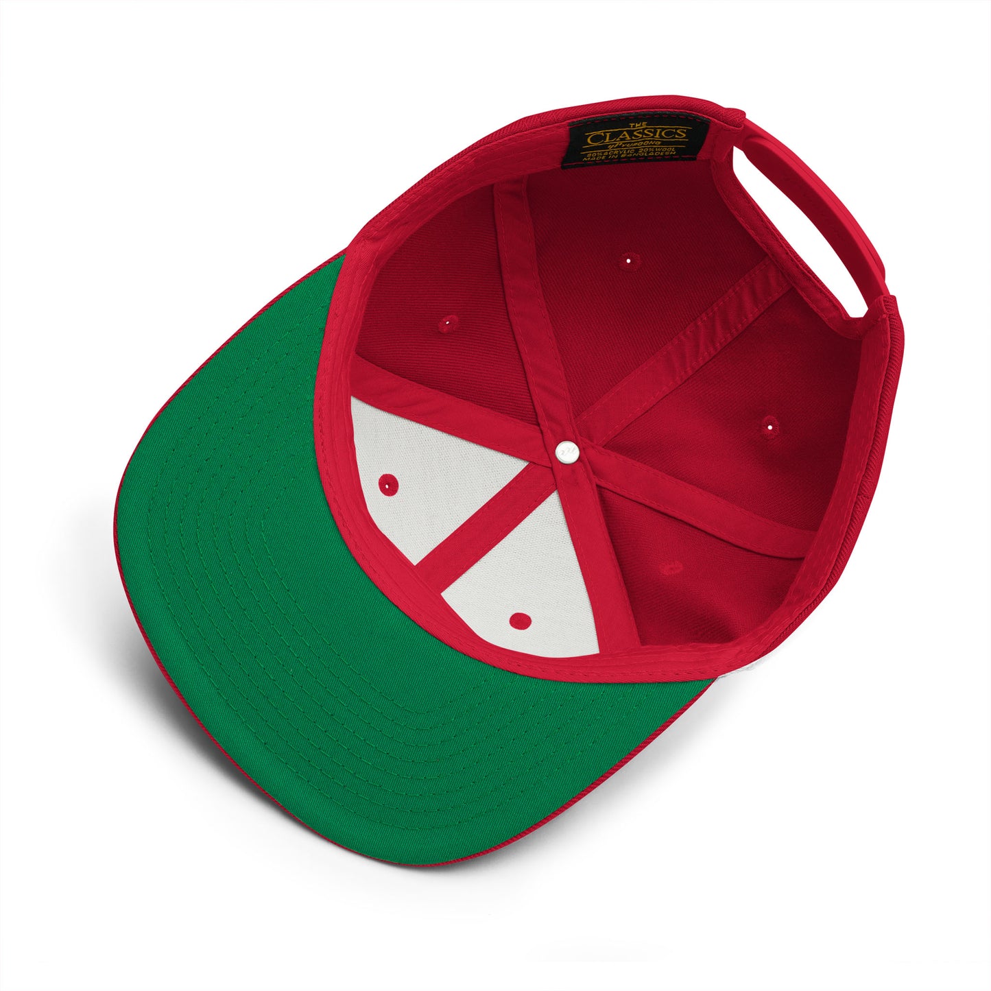 “Andy” Structured Snapback Cap
