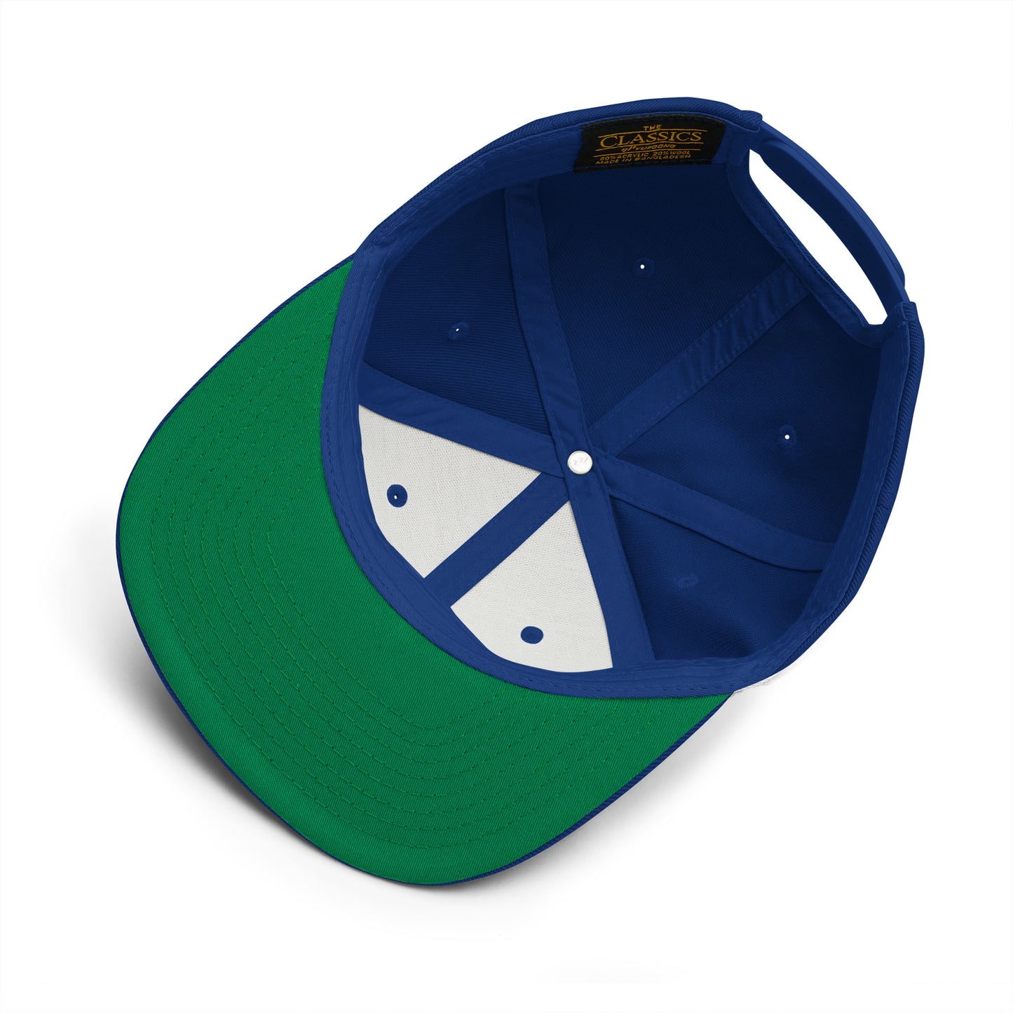 “Andy” Structured Snapback Cap