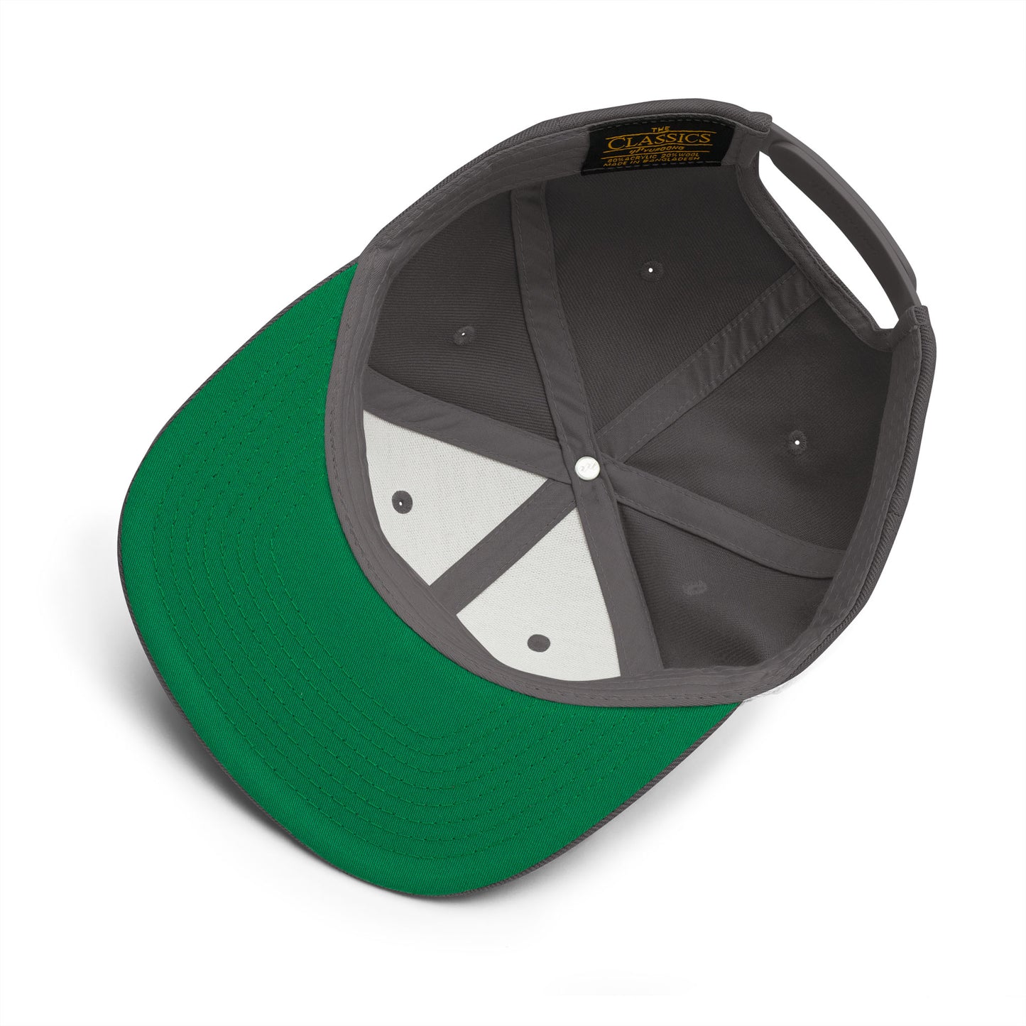 “Andy” Structured Snapback Cap