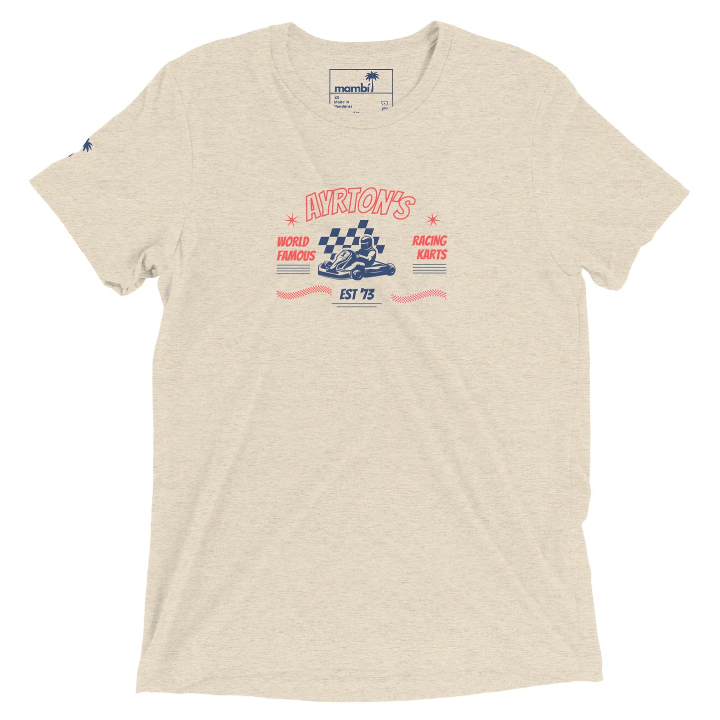 "Ayrton" Tri-Blend Graphic Tee | Unisex