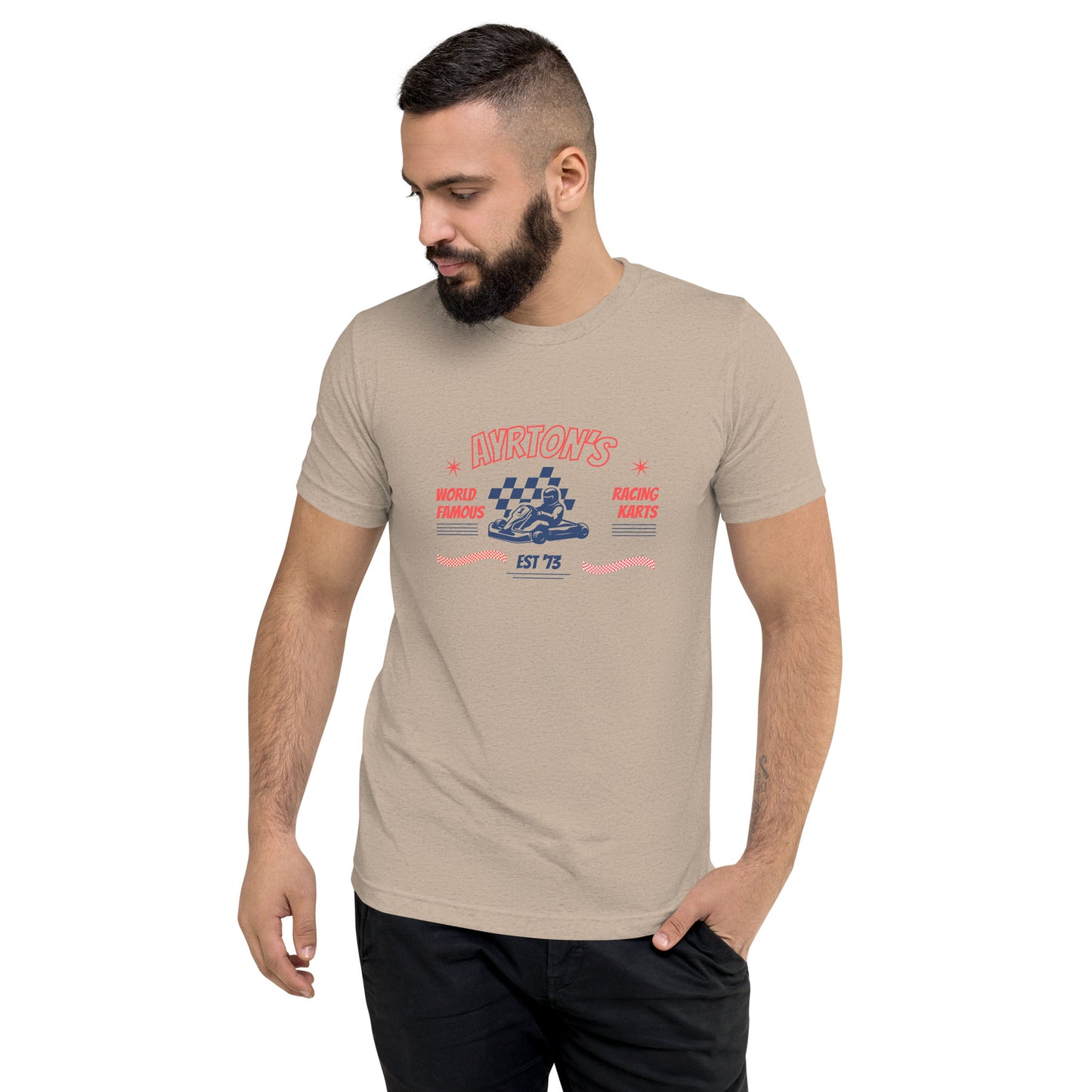 "Ayrton" Tri-Blend Graphic Tee | Unisex