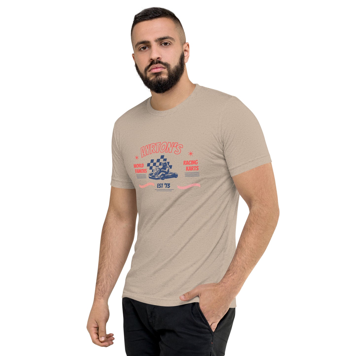 "Ayrton" Tri-Blend Graphic Tee | Unisex
