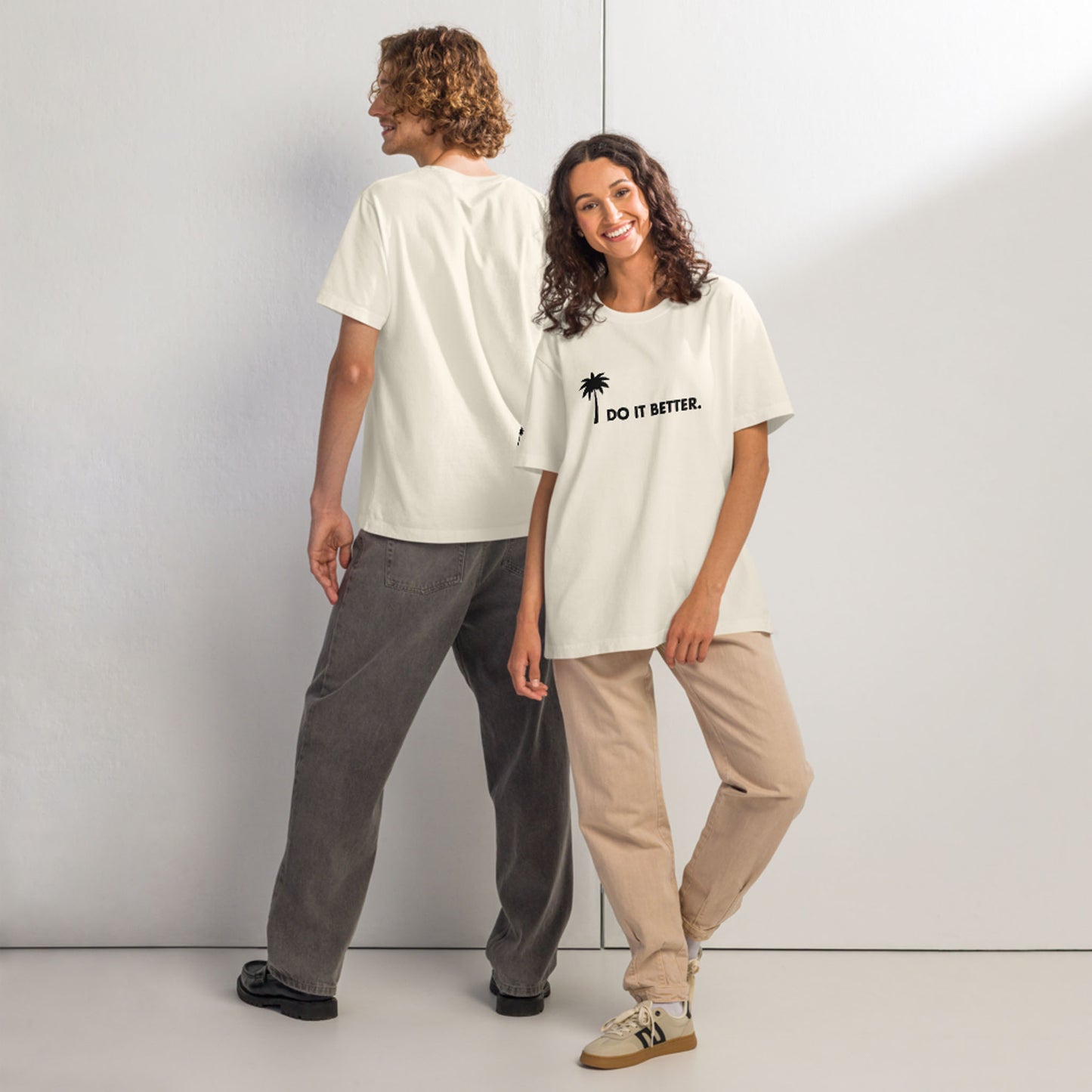 “Better” Oversized Graphic Tee | Unisex | Black Graphic