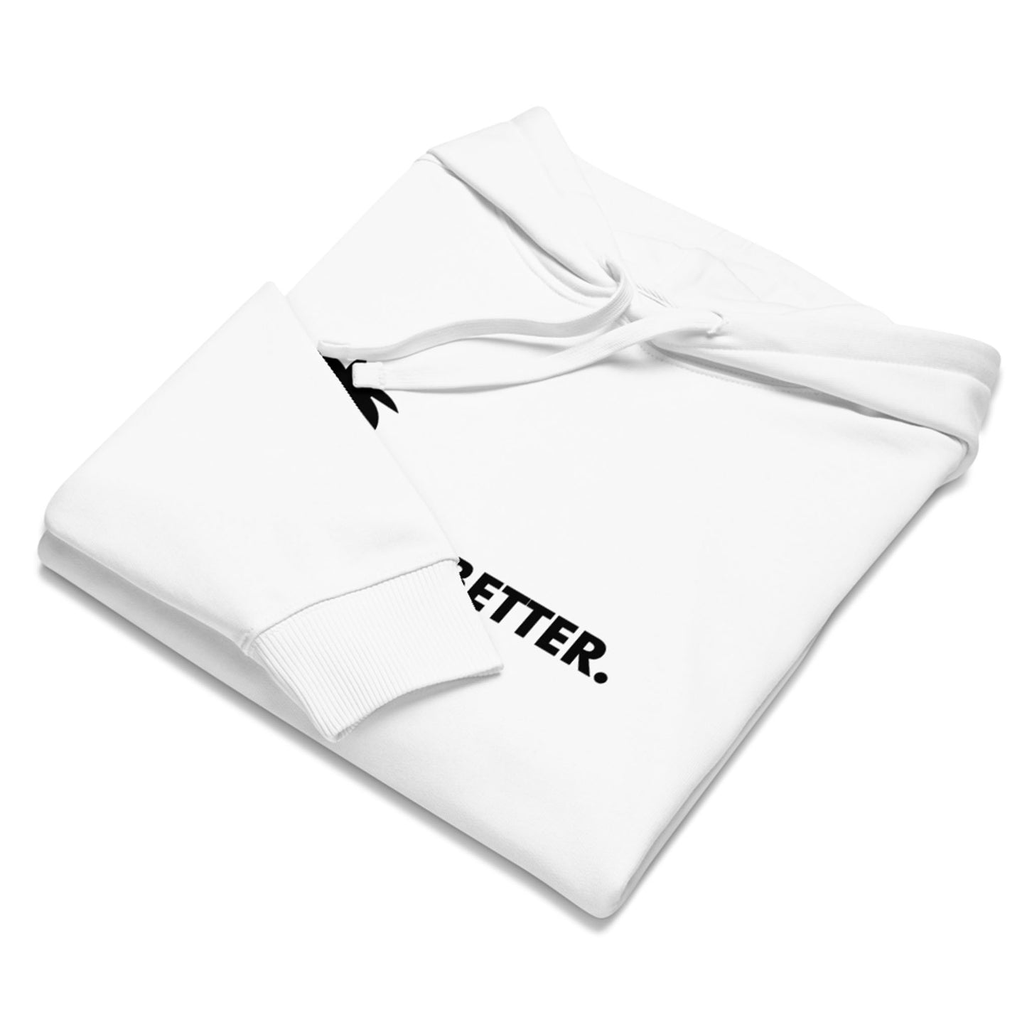 "Better" Premium Oversized & Heavyweight Hoodie | Unisex | Black Graphic