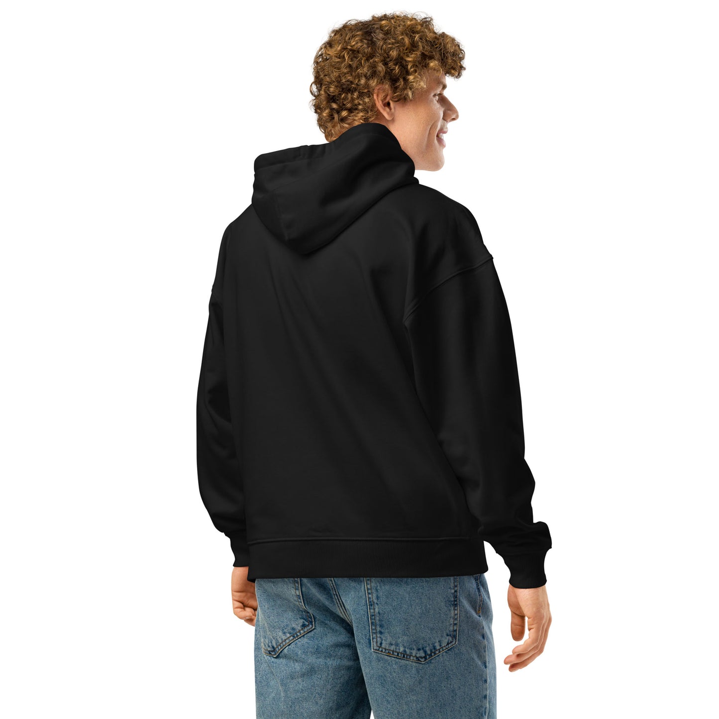"Better" Premium Oversized & Heavyweight Hoodie | Unisex | White Graphic