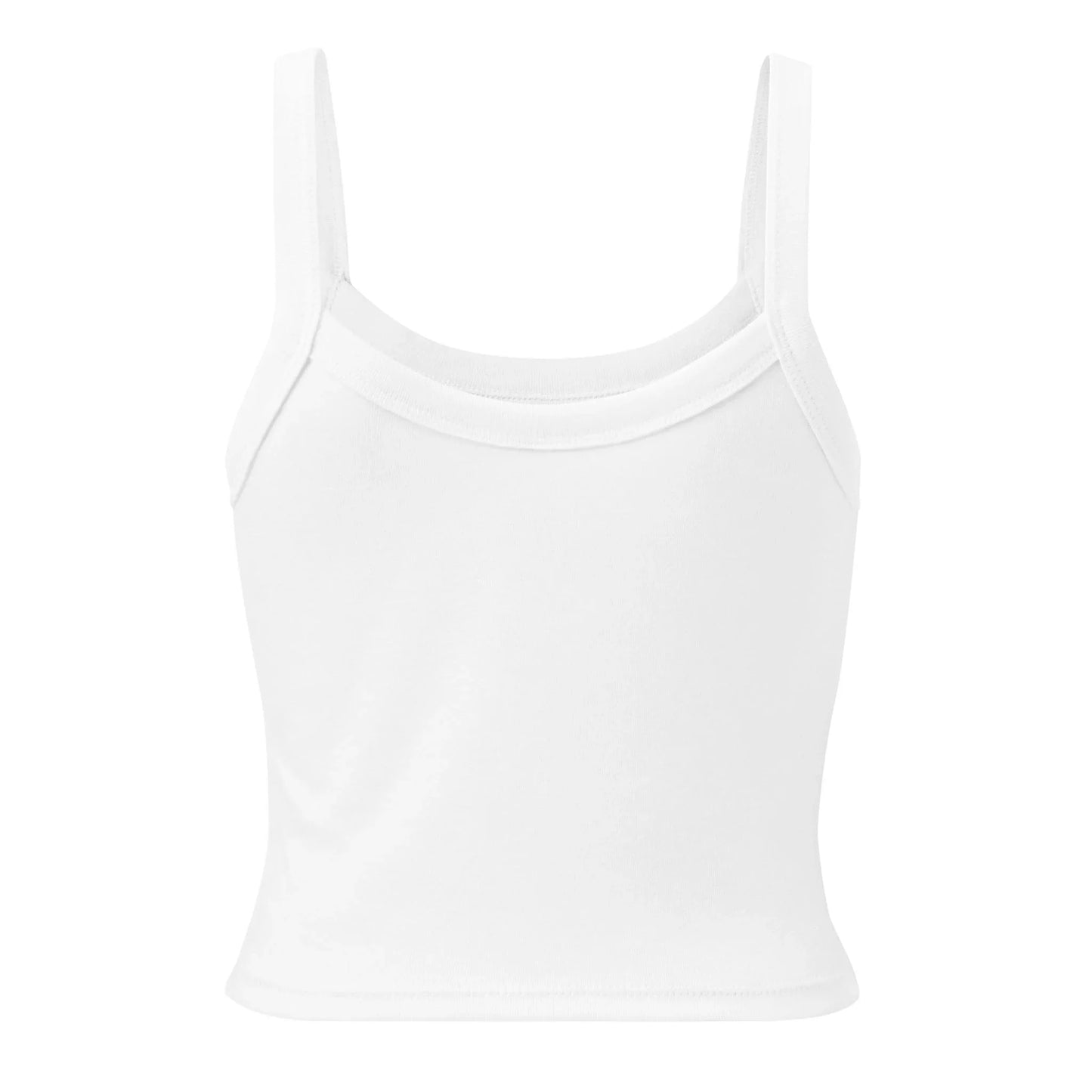 "Cindy" Micro-Rib Tank Top | Women's | Black Palm