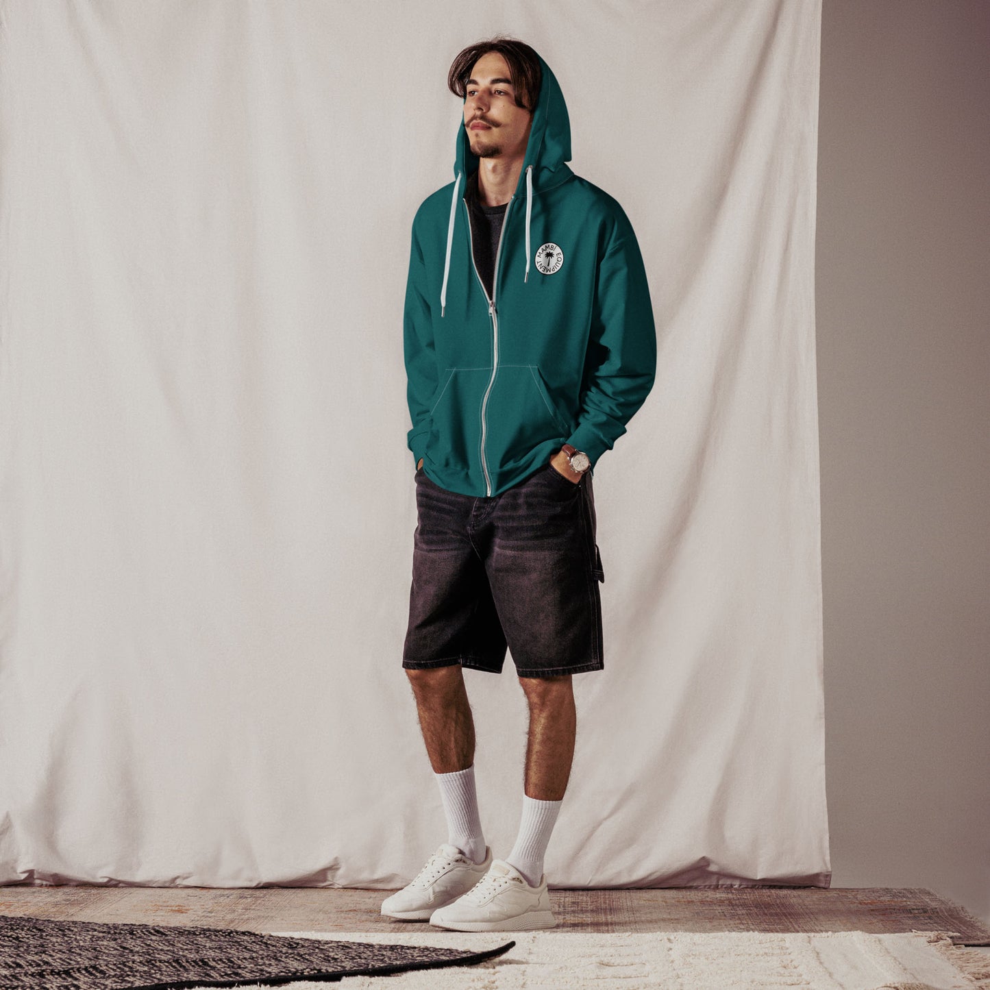 "Derek" Full-Zip Icon Hoodie | Unisex