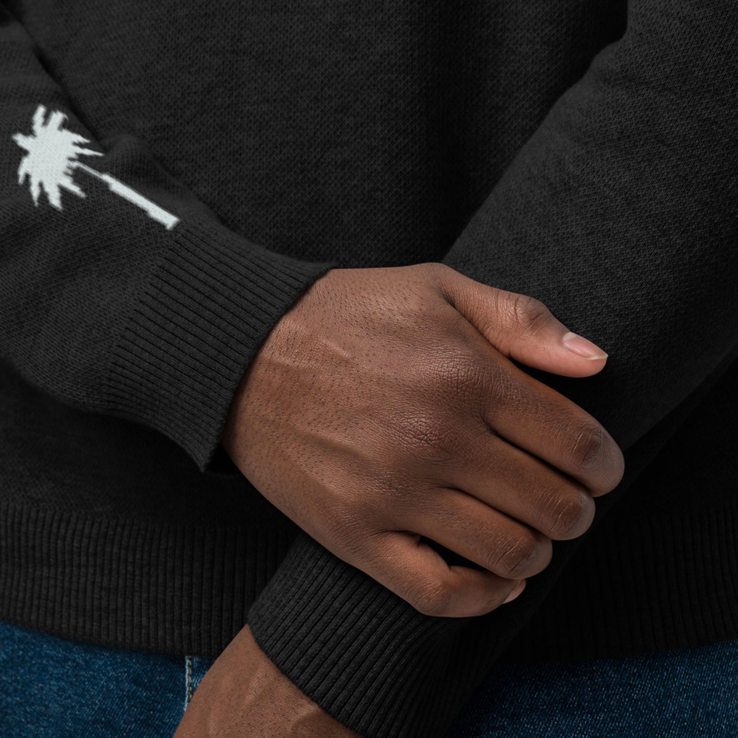 "Maestro" Jacquard-Knitted Crew-Neck Sweater | Classic Fit | Unisex