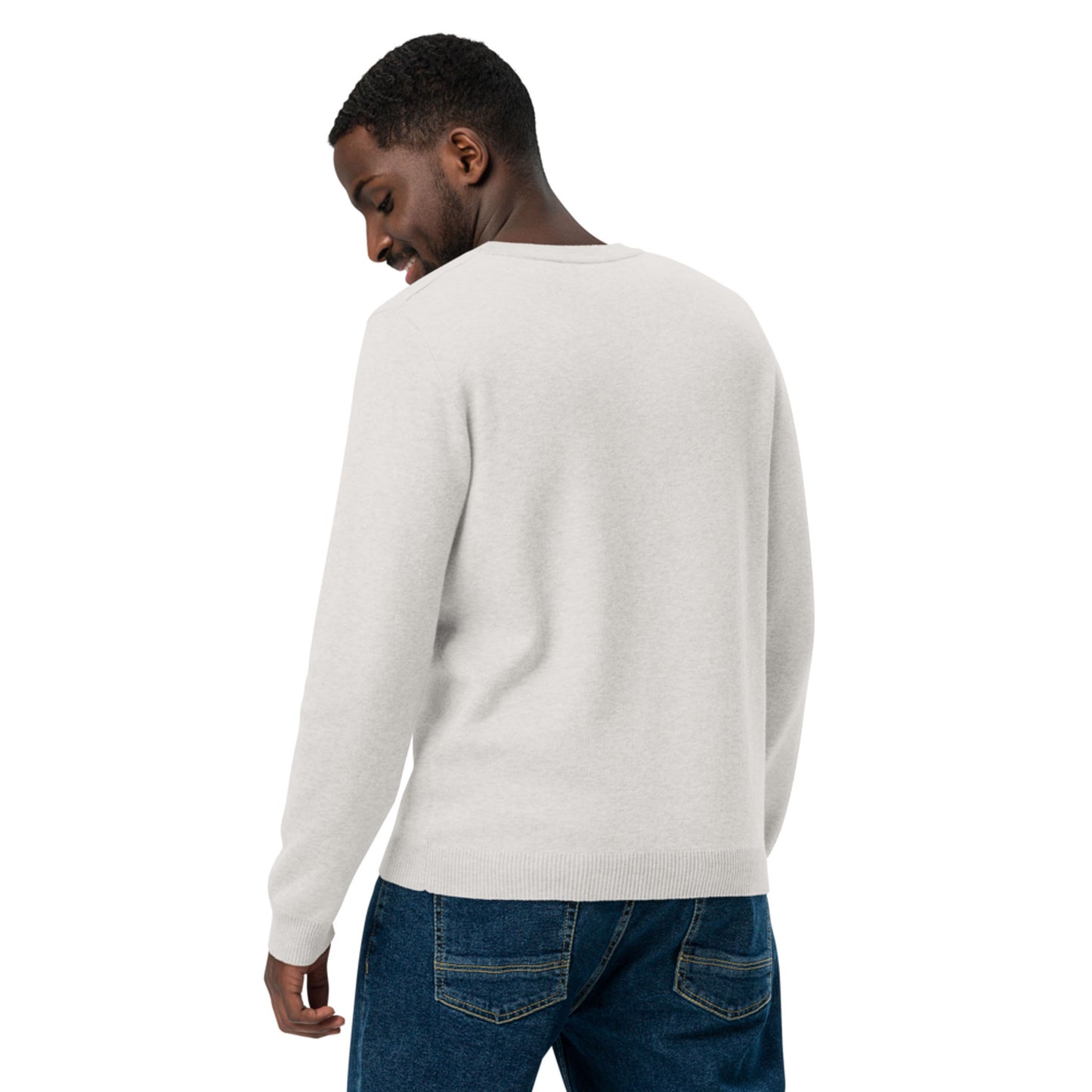 "Maestro" Jacquard-Knitted Crew-Neck Sweater | Classic Fit | Unisex